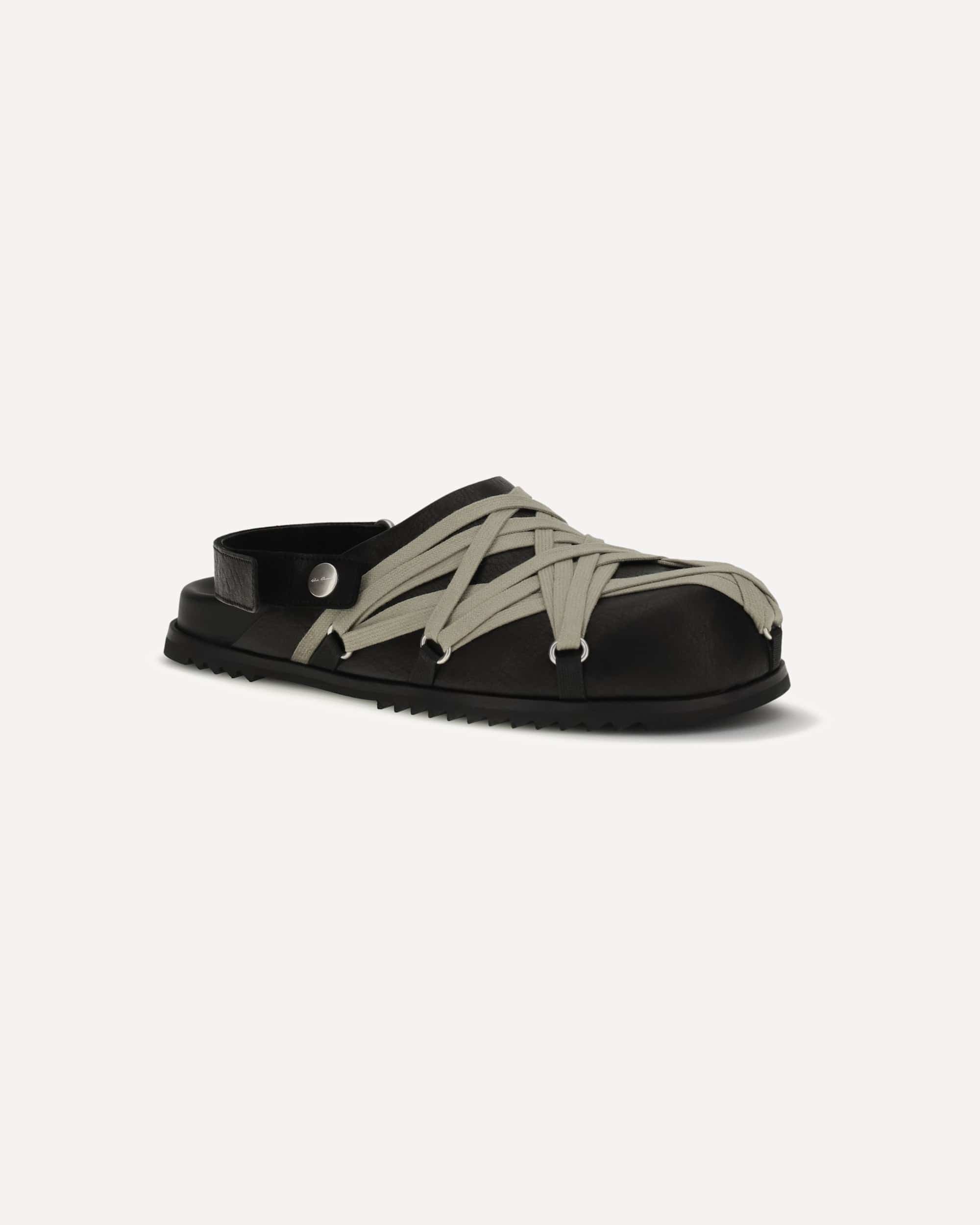 Rick Owens Megalace Leather Mules - alternate view