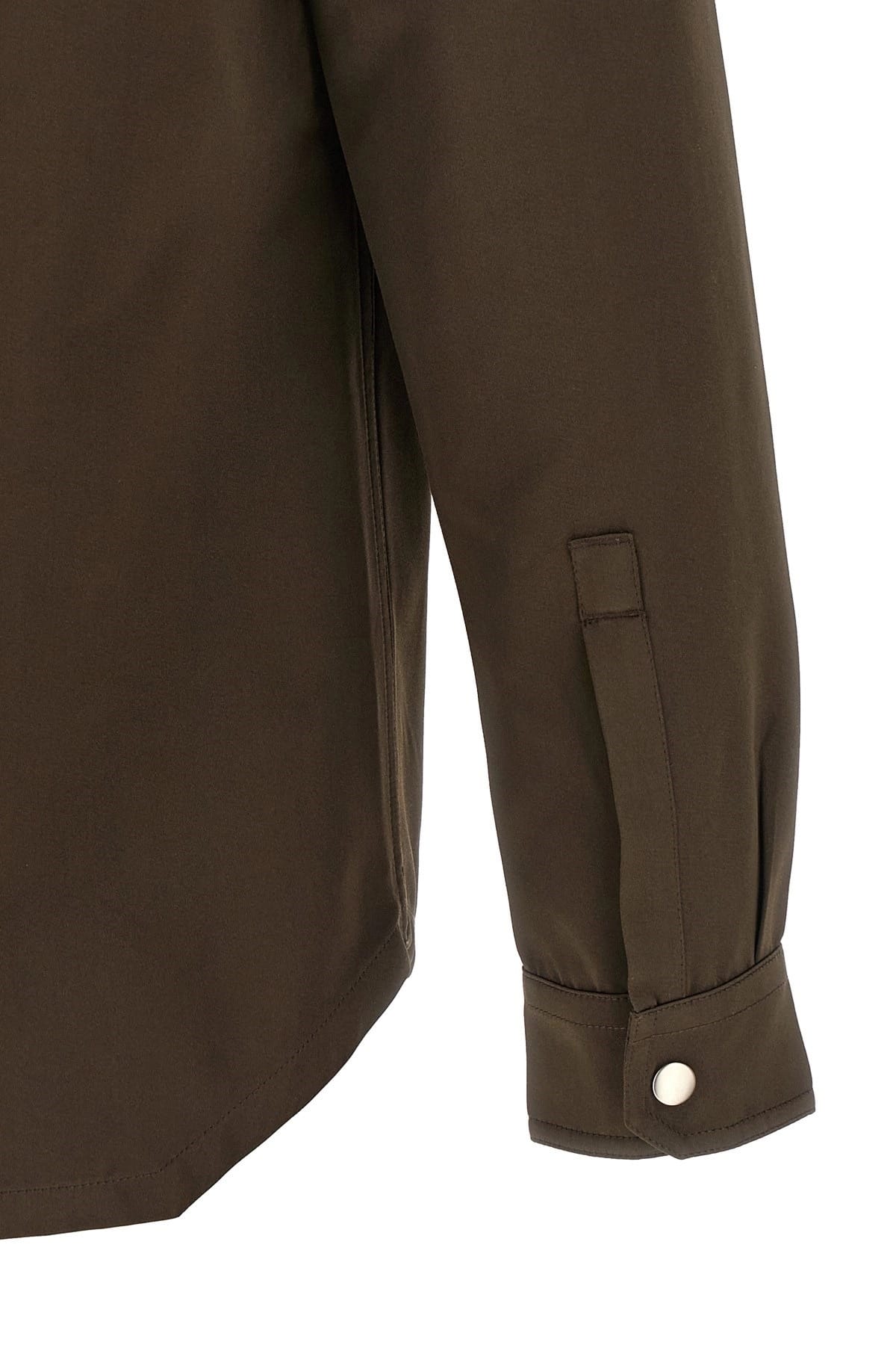 Rick Owens Rick Owens Outershirt Satin-Effect Shirt