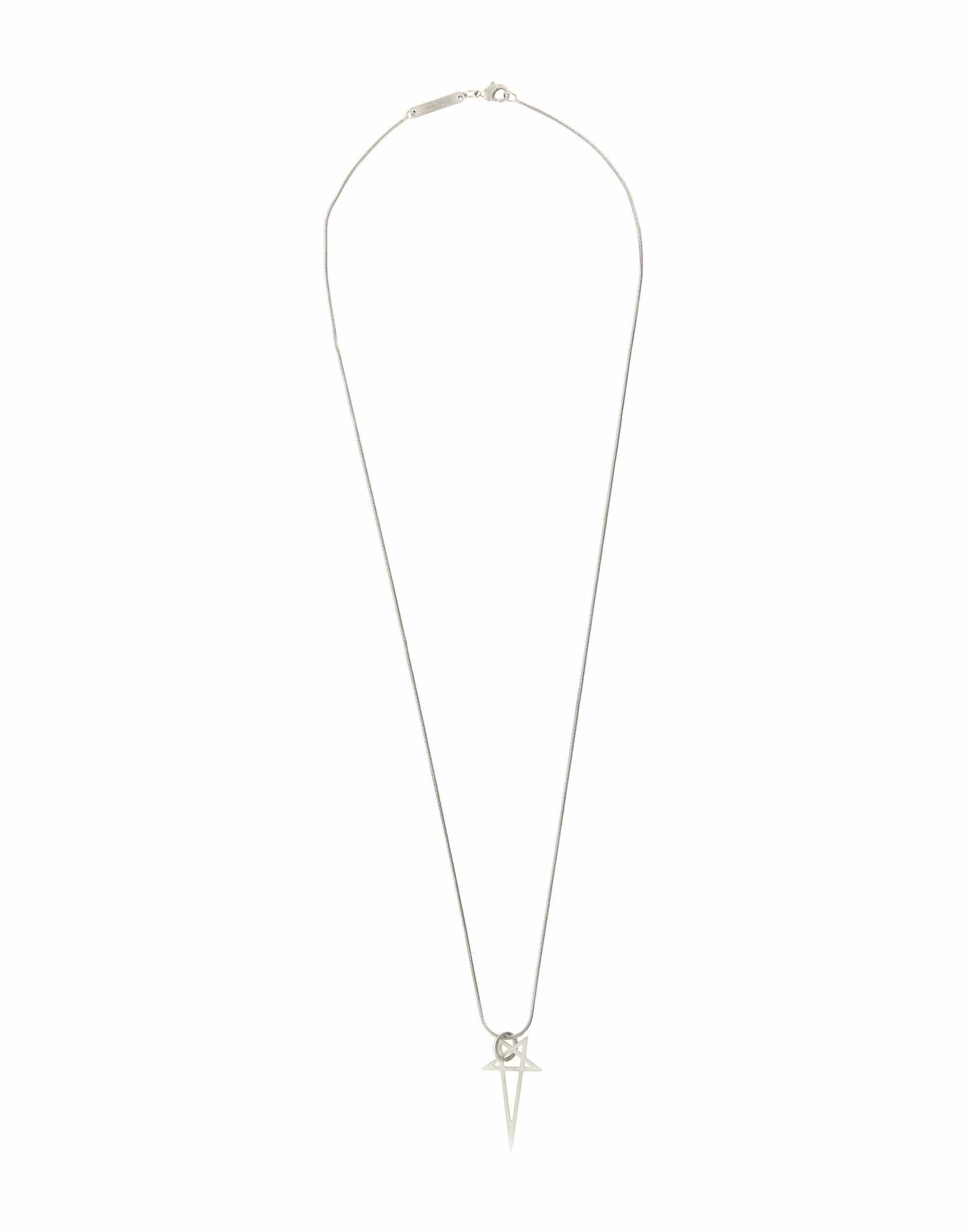 Rick Owens Rick Owens Pentagram Necklace