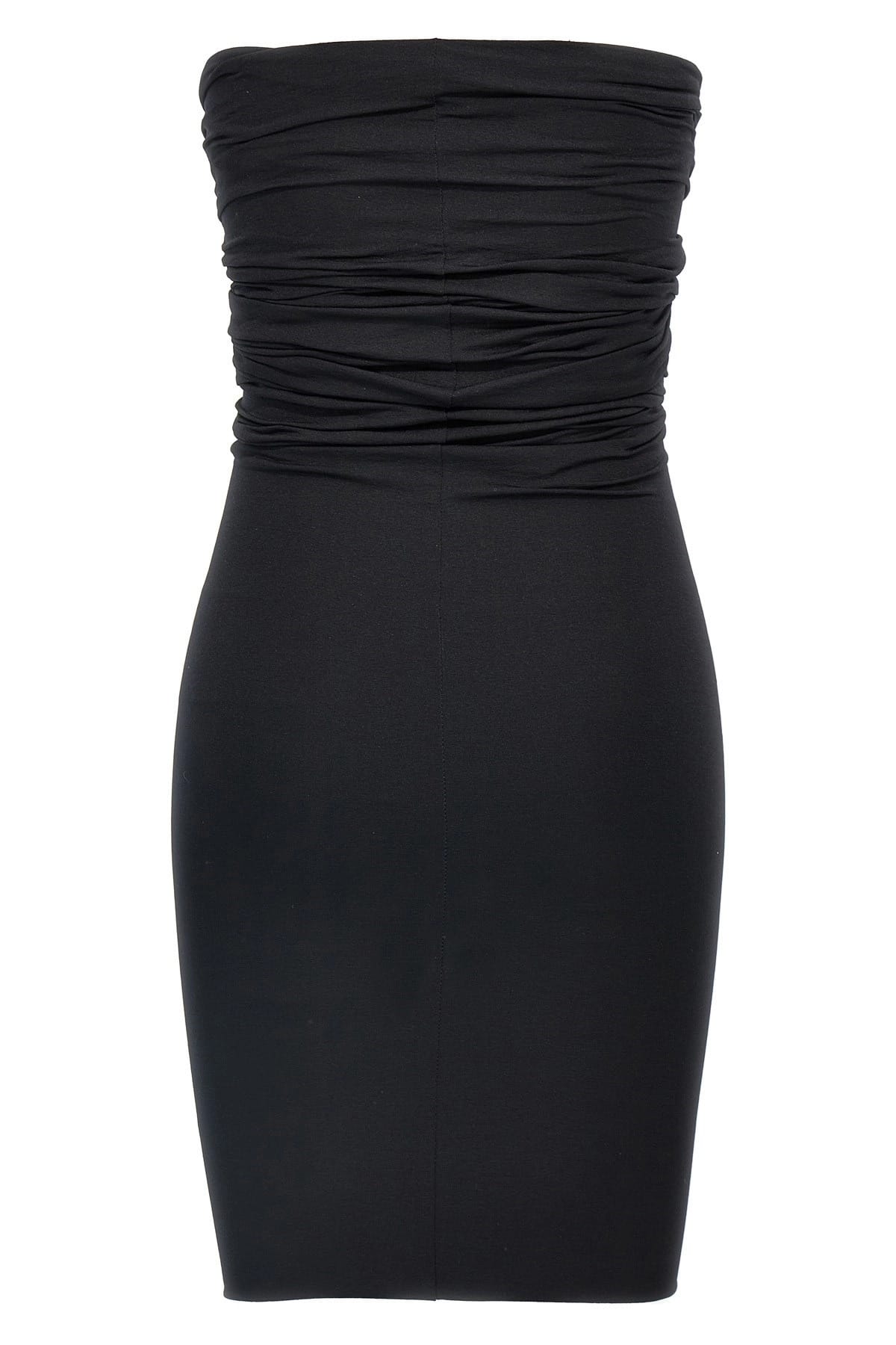 Rick Owens Rick Owens Prong Off-Shoulder Mini Dress