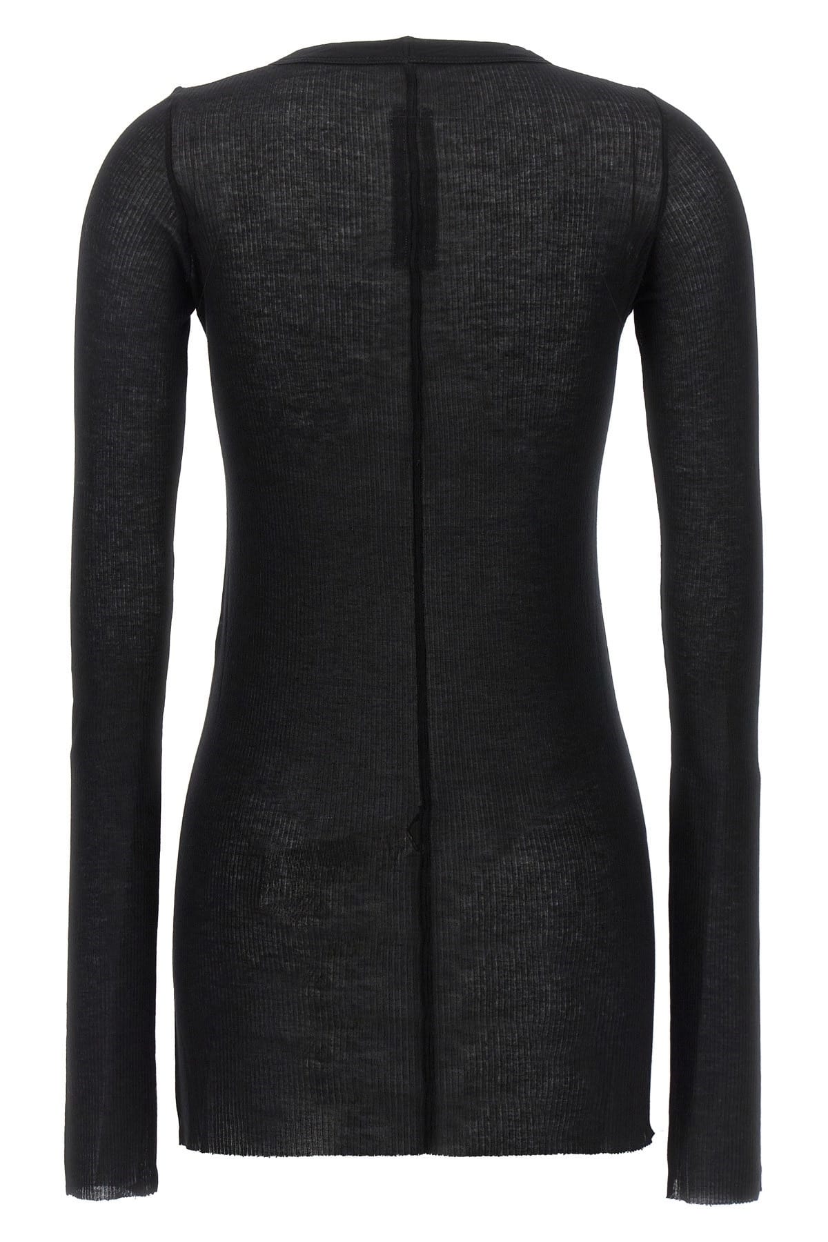 Rick Owens Rick Owens Rib Ls T T-Shirt