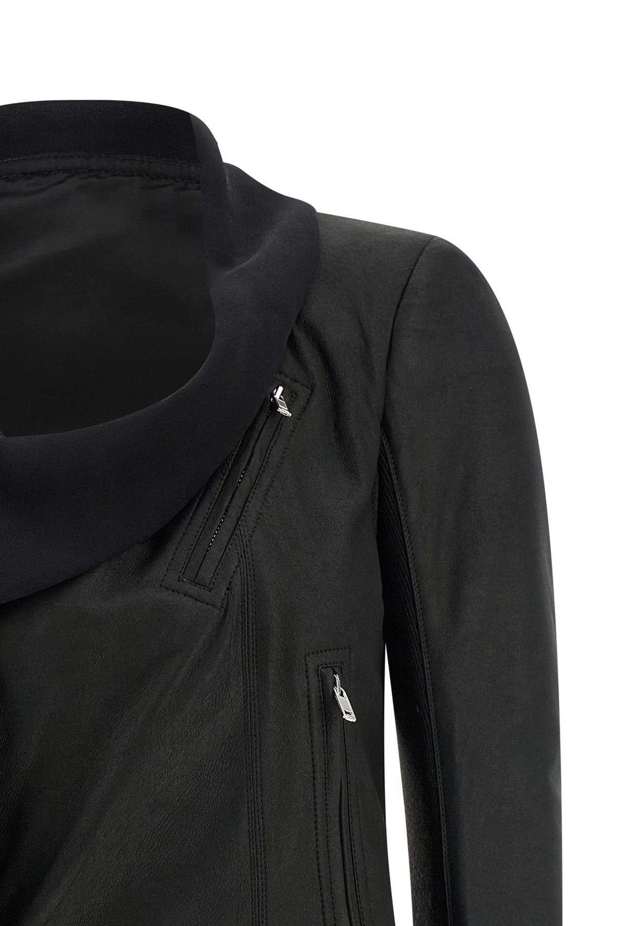 Rick Owens Rick Owens Scarf Biker Jacket