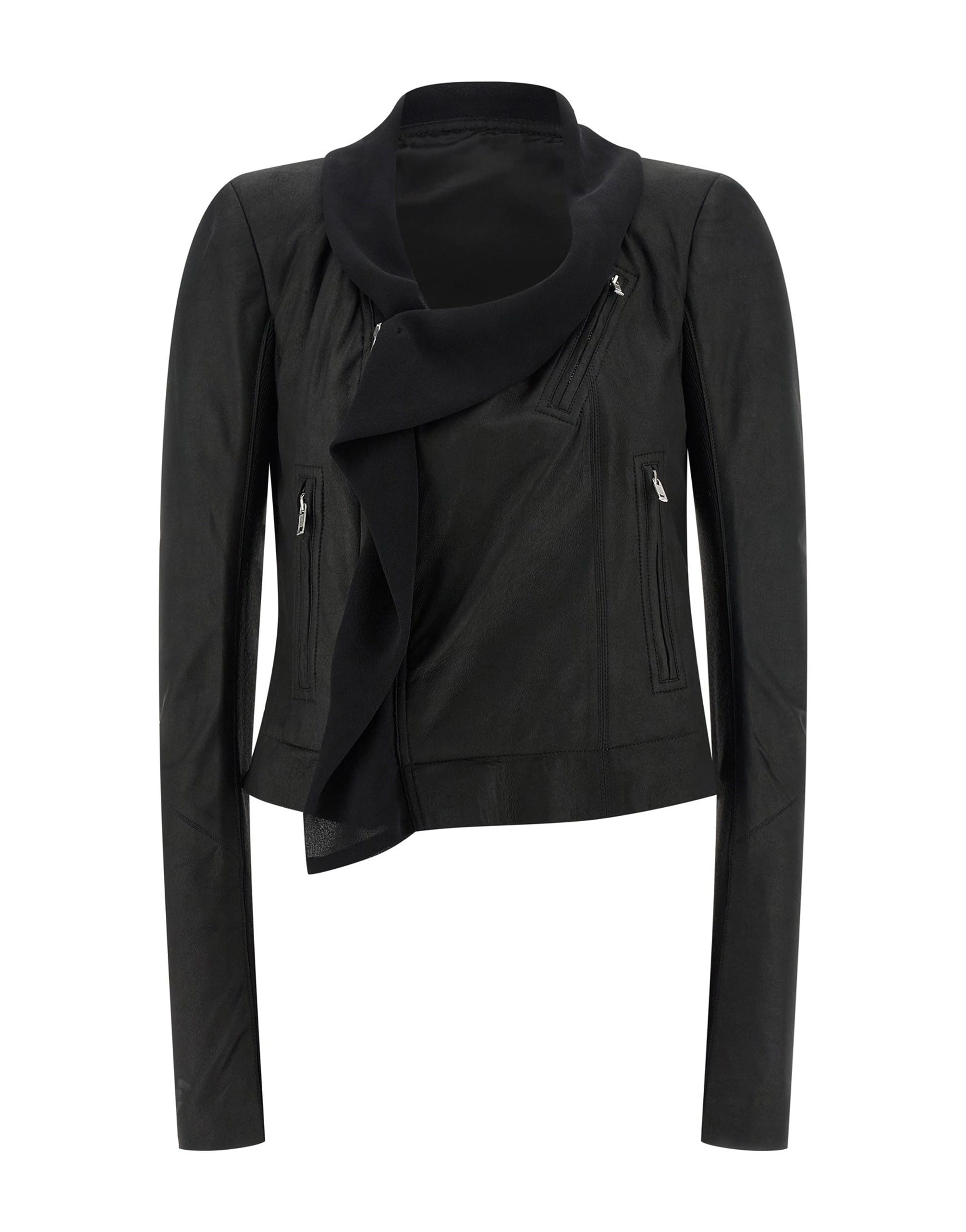 Rick Owens Rick Owens Scarf Biker Jacket