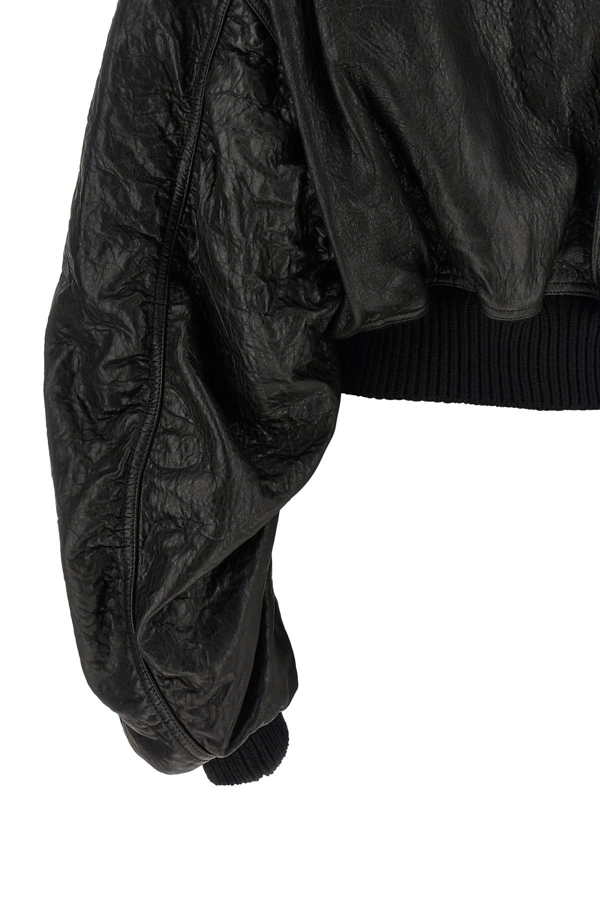 Rick Owens Rick Owens Secchia Cropped Flight Bomber Jacket