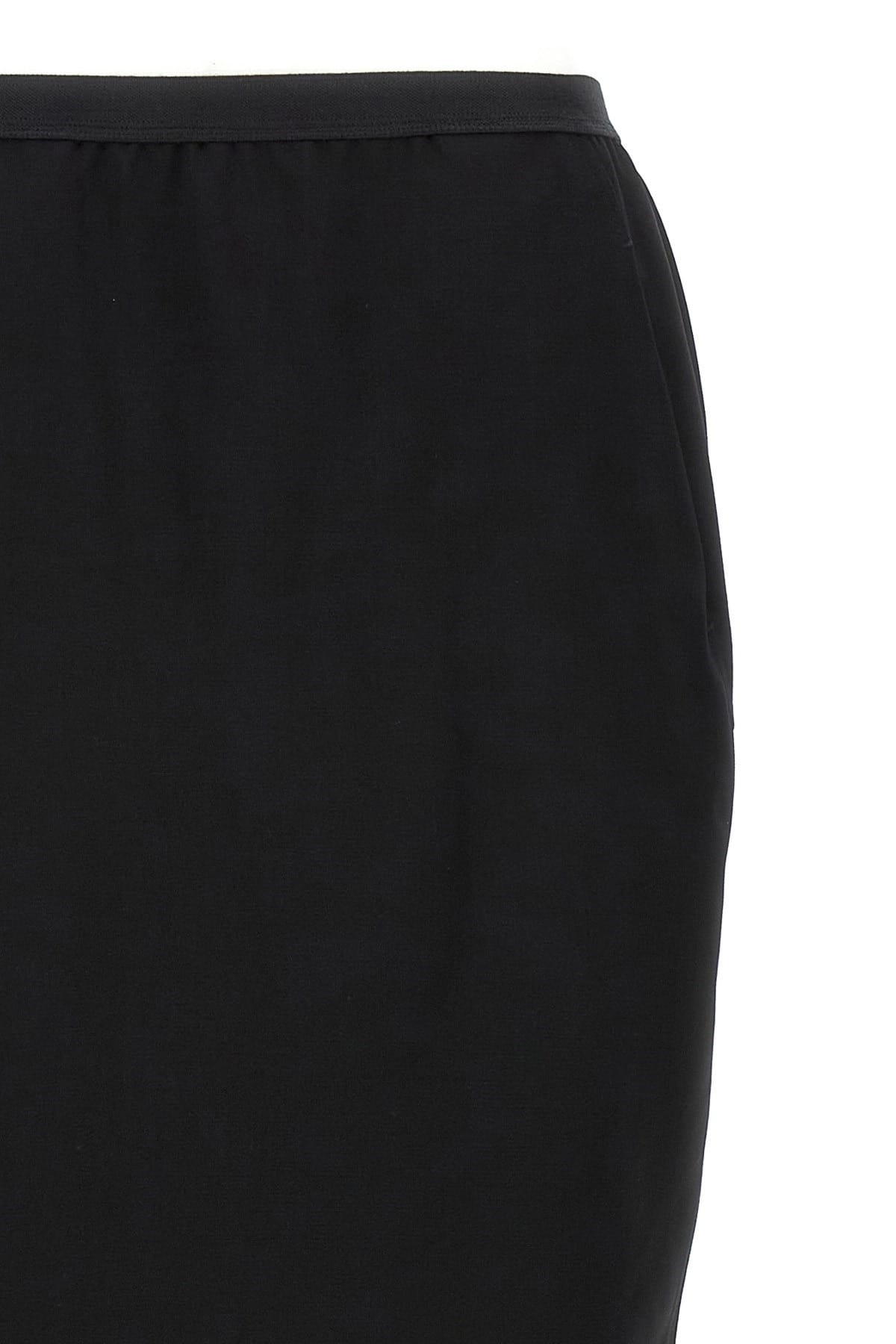 Rick Owens Rick Owens Soft Pillar Long Skirt