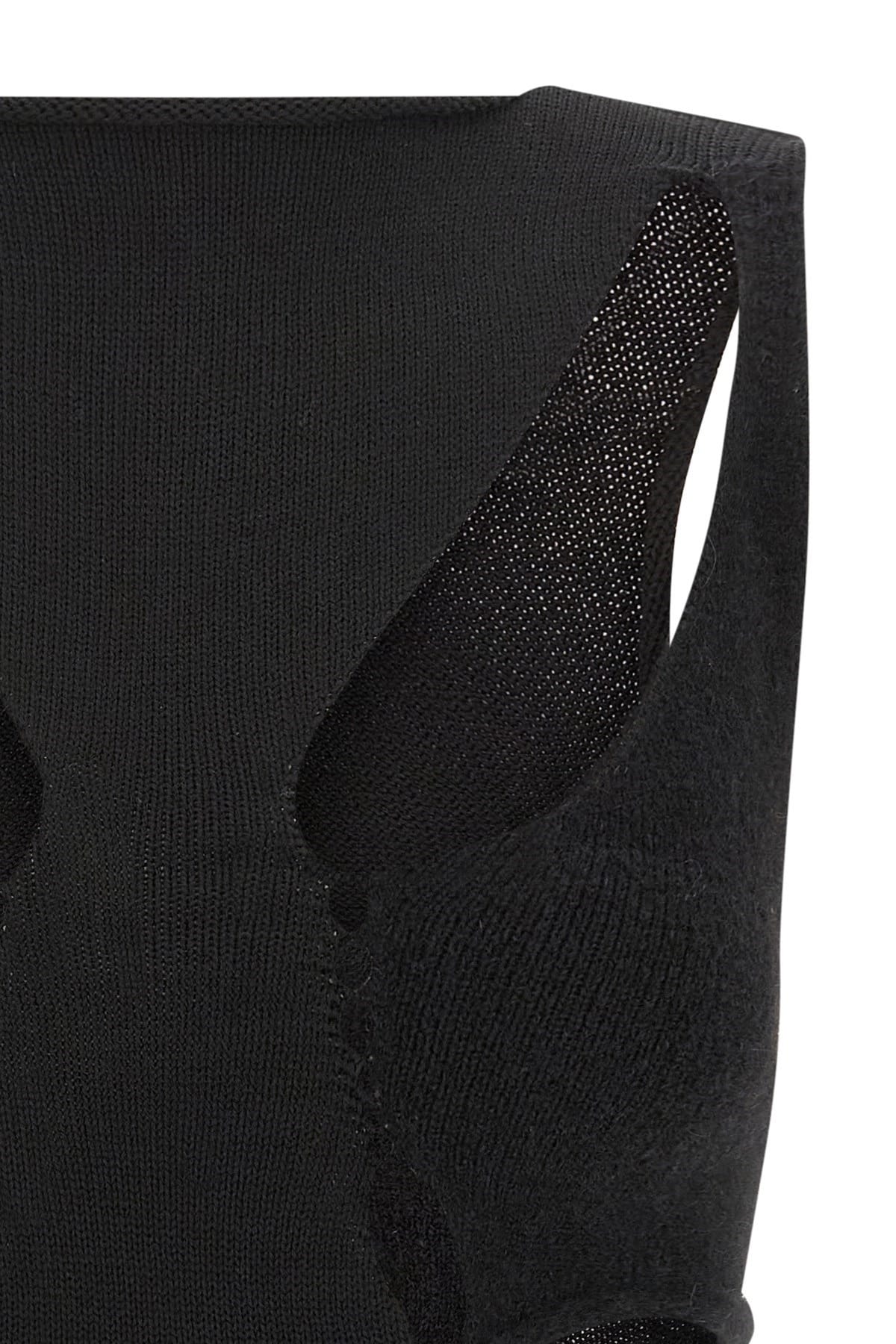 Rick Owens Rick Owens Tanja Wool Cut-Out Top
