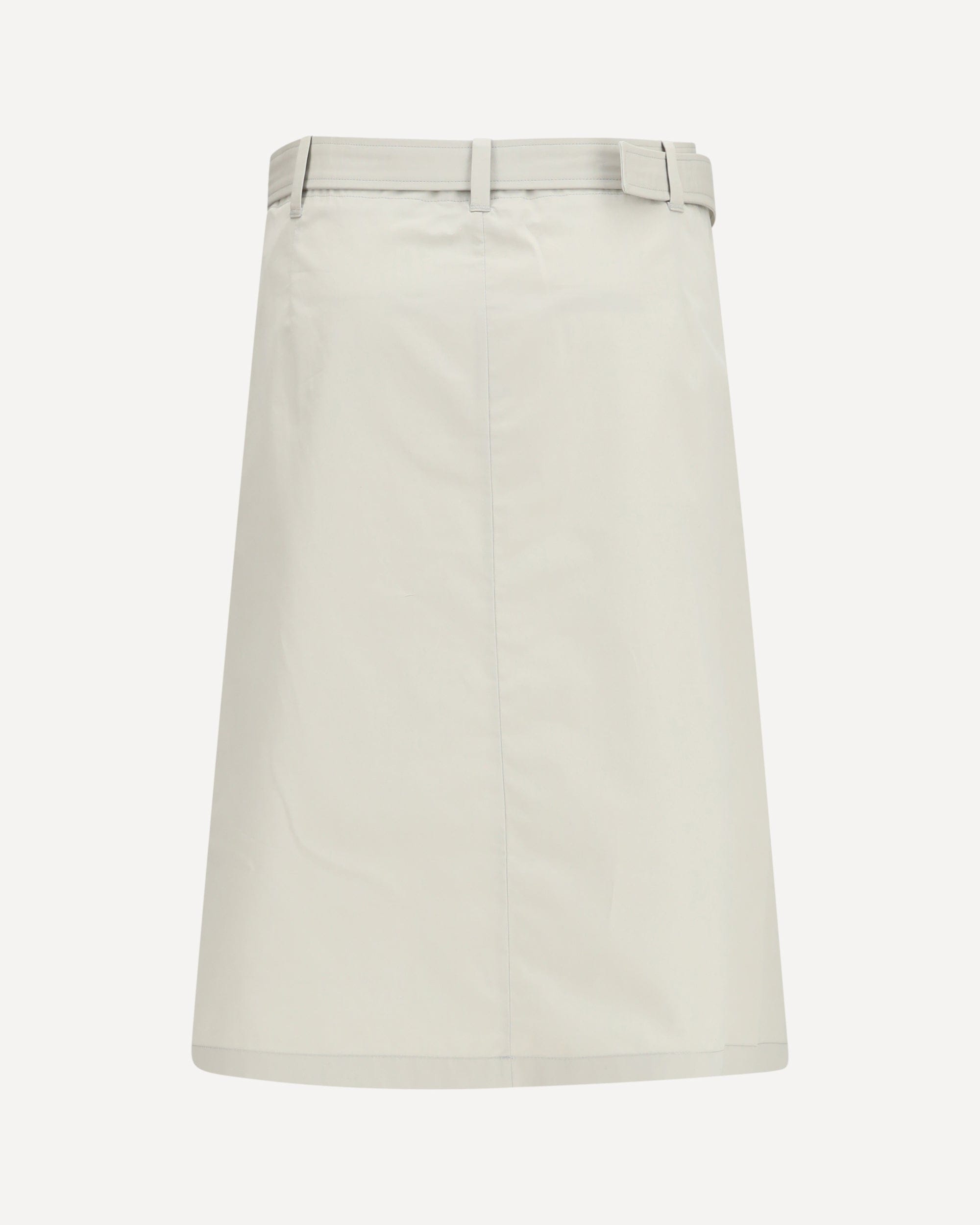 RIER Cotton Utility Skirt With Waist Belt - alternate view