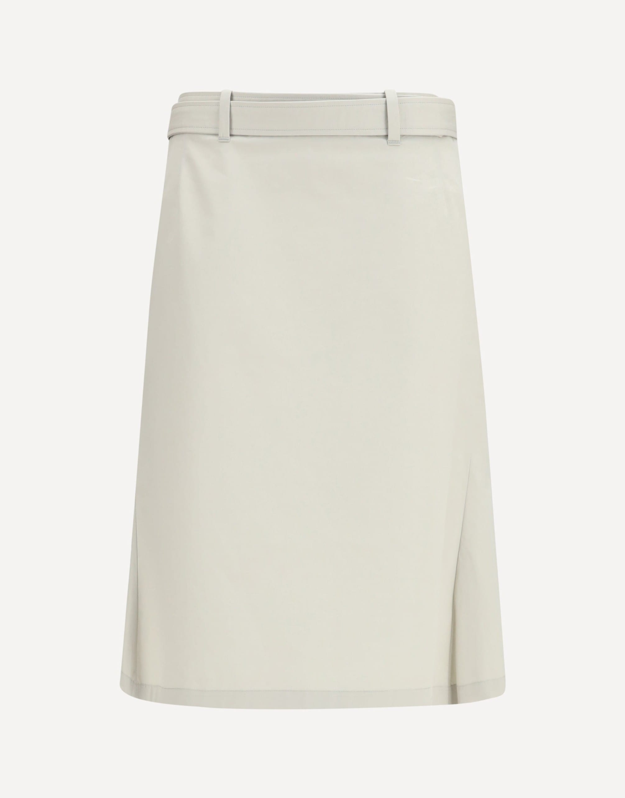RIER Cotton Utility Skirt With Waist Belt