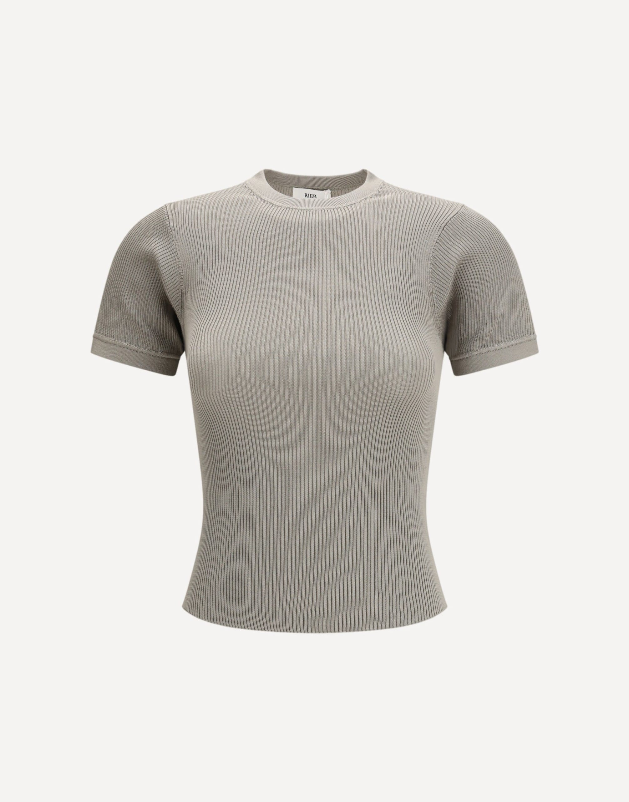 RIER Short-Sleeve Ribbed T-Shirt