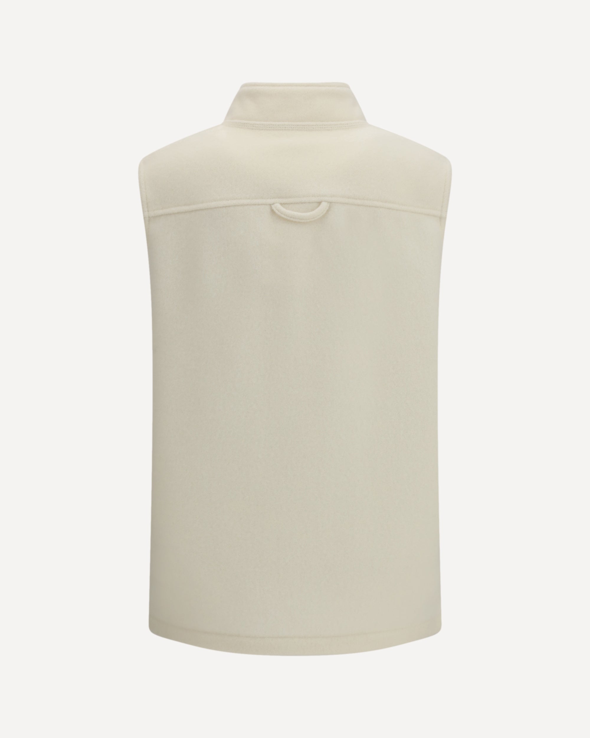 RIER Virgin Wool Stand-Up Collar Vest - alternate view
