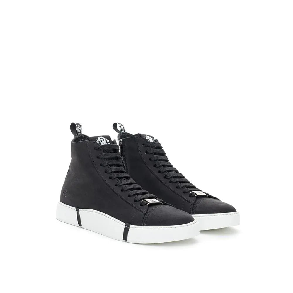 Roberto Cavalli Sneakers Alte in Camoscio - alternate view
