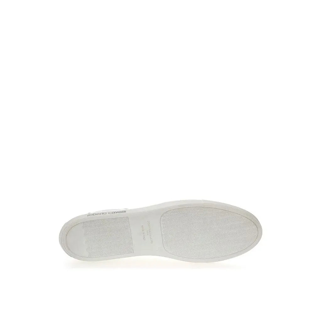 Roberto Cavalli Roberto Cavalli Logo Detail Low Top Sneakers