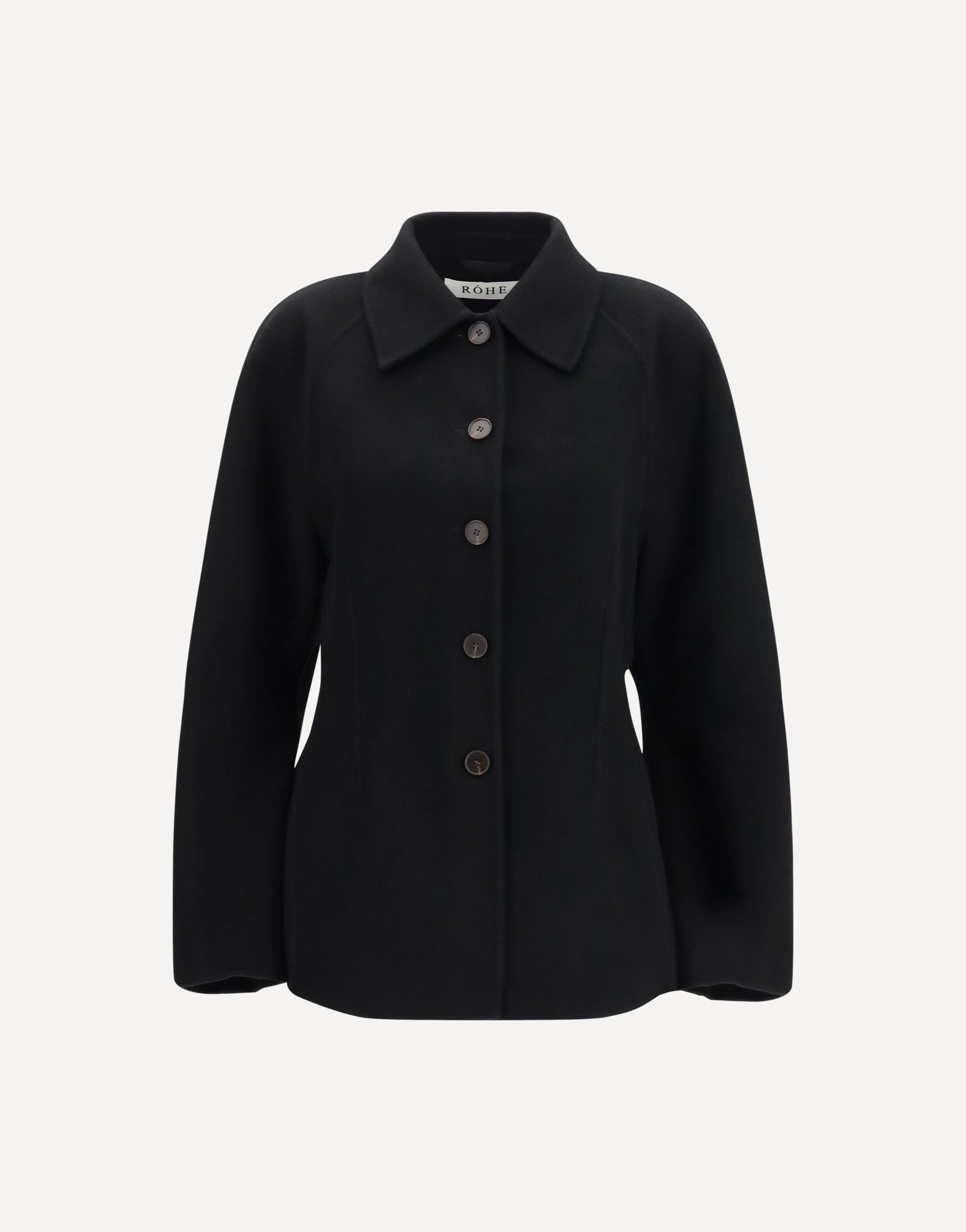 Rohe Sculptural Oversized-Sleeve Jacket
