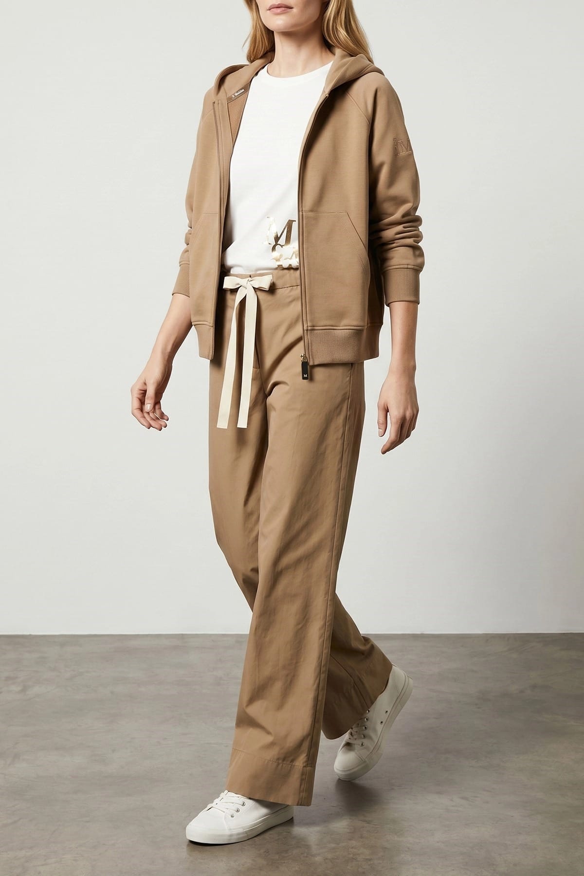 'S Max Mara Cotton Blend Zip Hoodie - alternate view