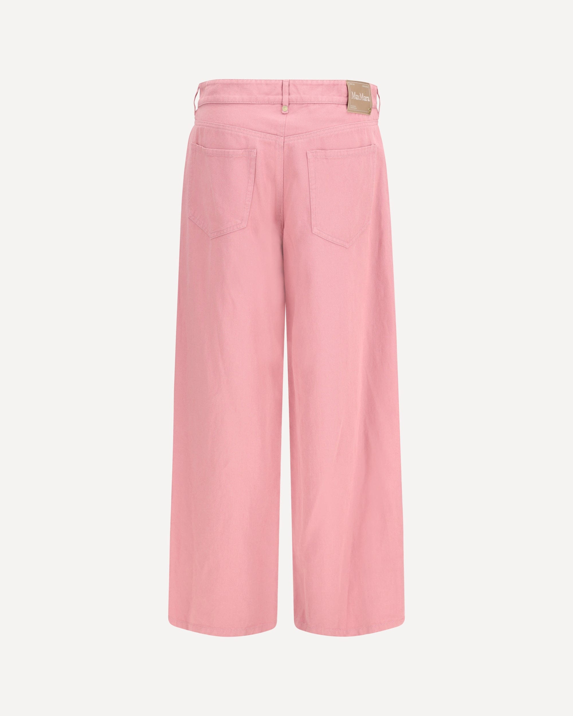 'S Max Mara Cotton-Linen Five-Pocket Straight-Leg Pants - alternate view