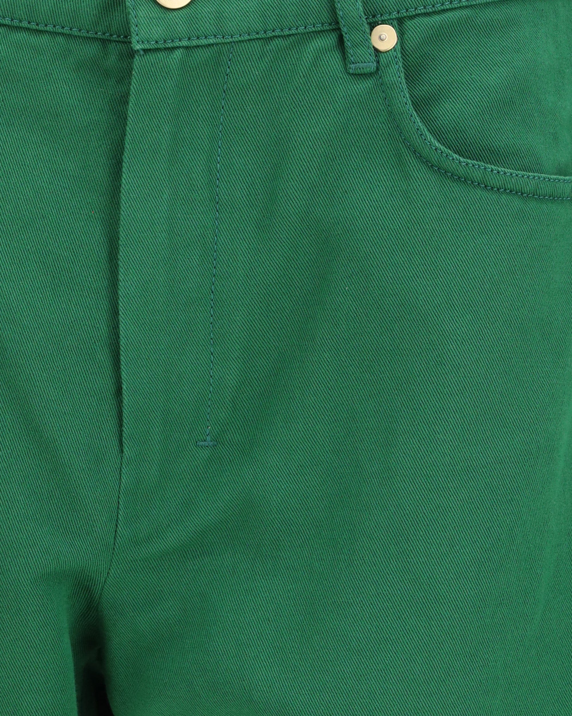 'S Max Mara Cotton-Linen Five-Pocket Straight Pants