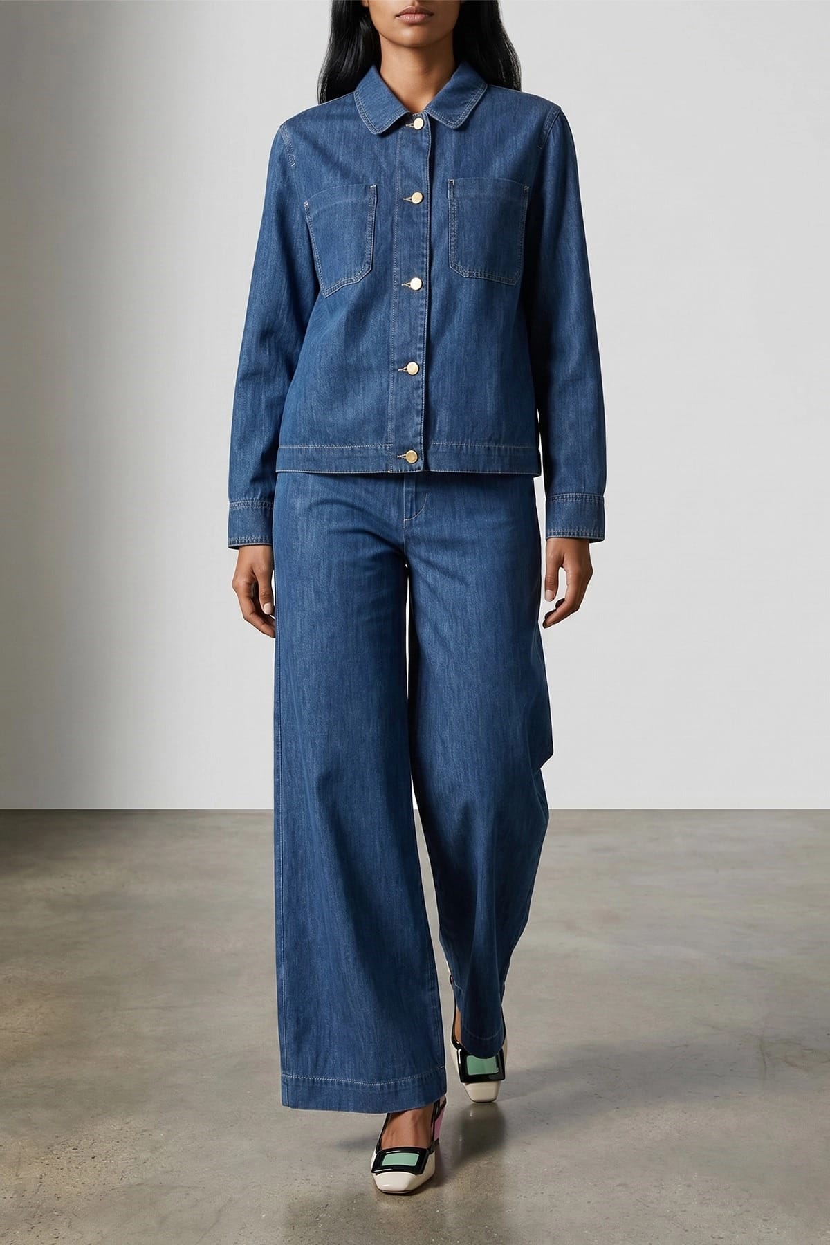 'S Max Mara Smmastice verkorte jeans - alternate view