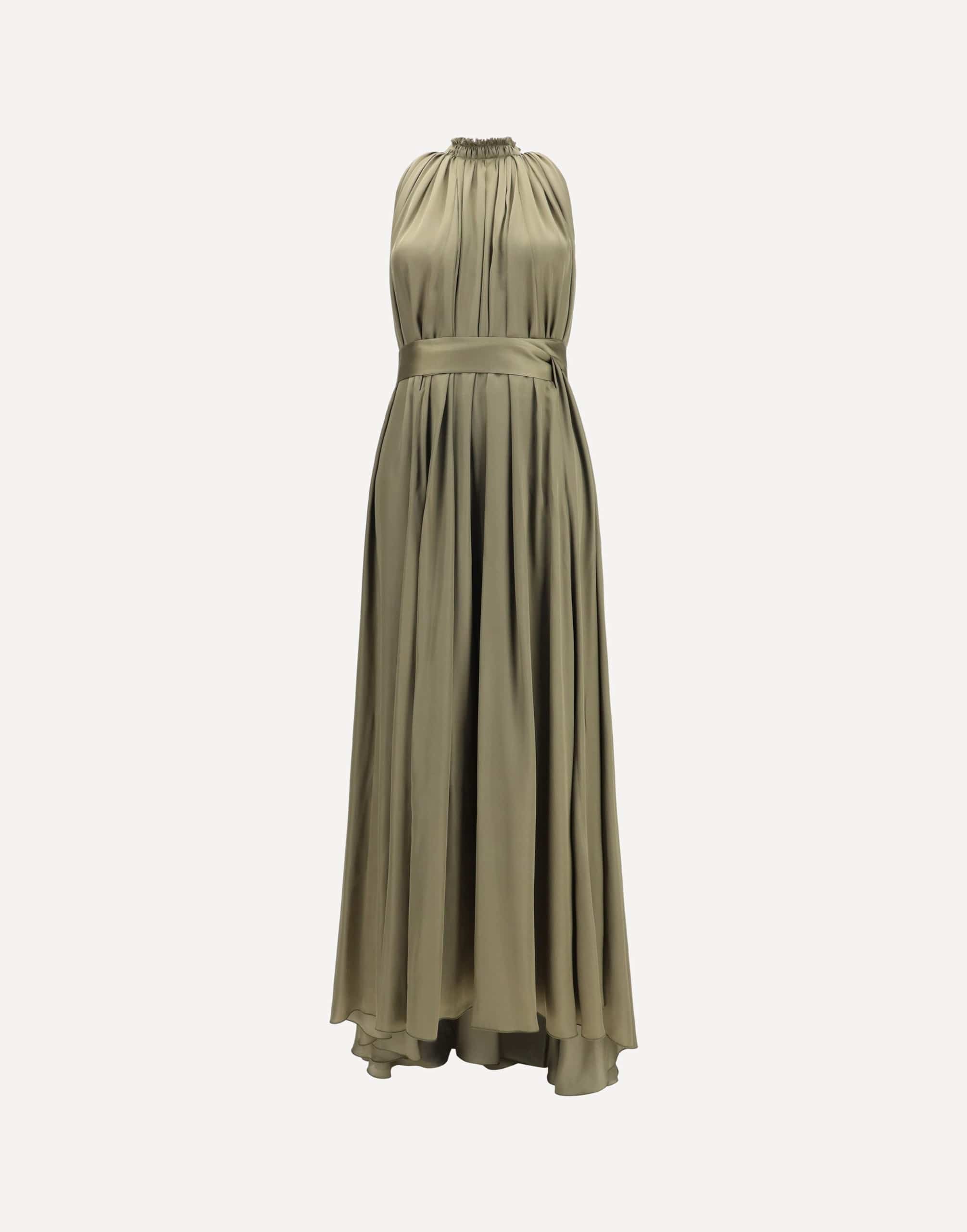 SA SU PHI Belted Pleated Dress