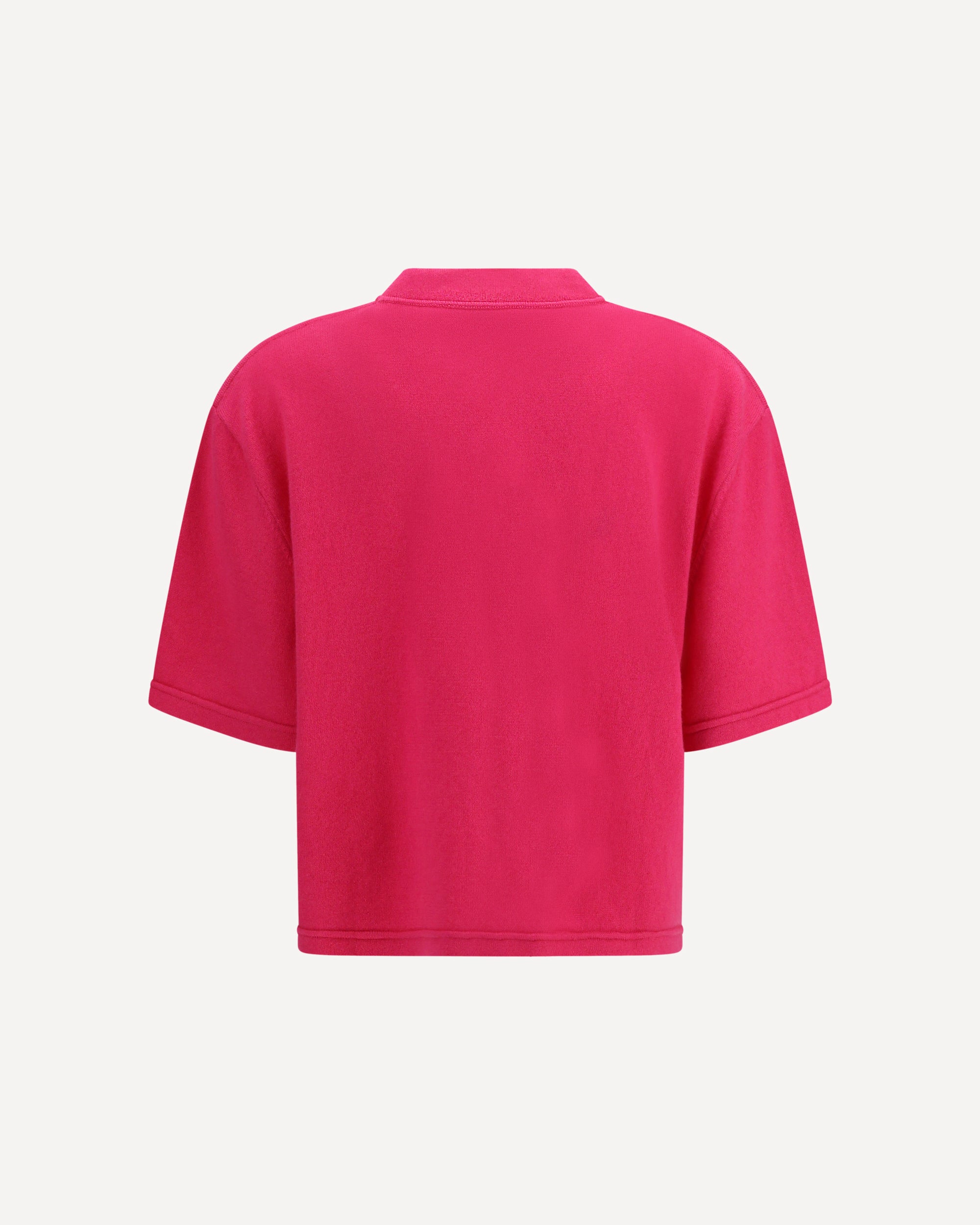 SA SU PHI Cropped Round Neck T-Shirt - alternate view