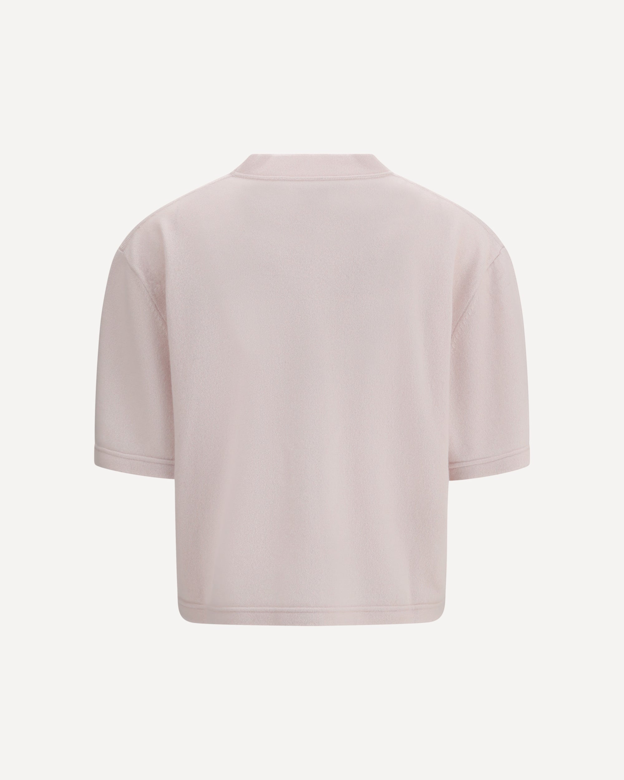 SA SU PHI Cropped T-Shirt With Round Neckline - alternate view