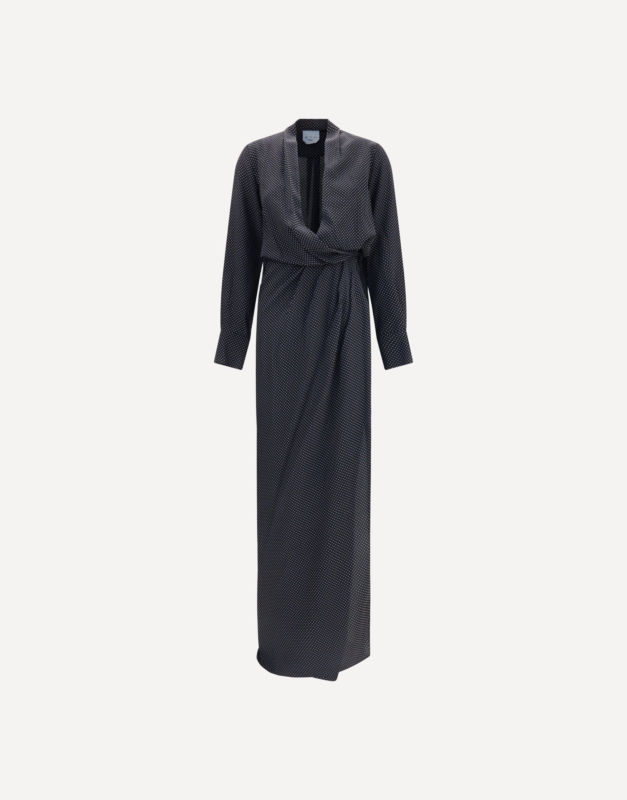 SA SU PHI SA SU PHI Cross-Over Maxi Dress