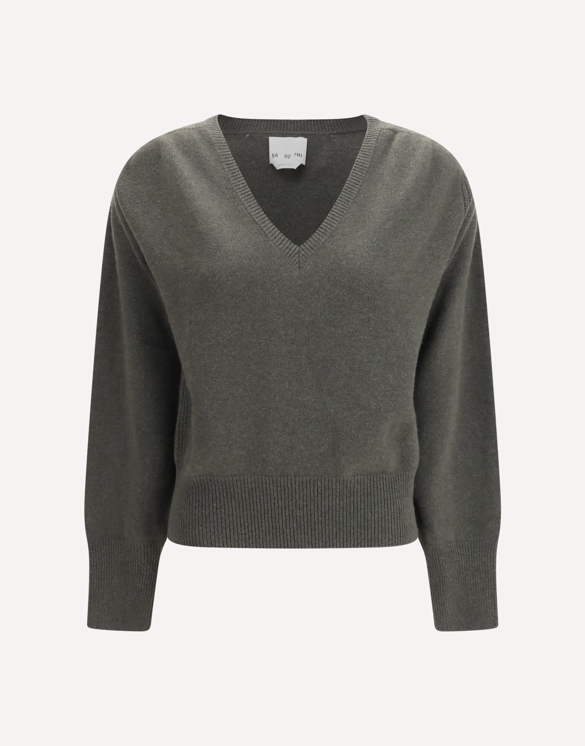 SA SU PHI V-Neck Cashmere Sweater