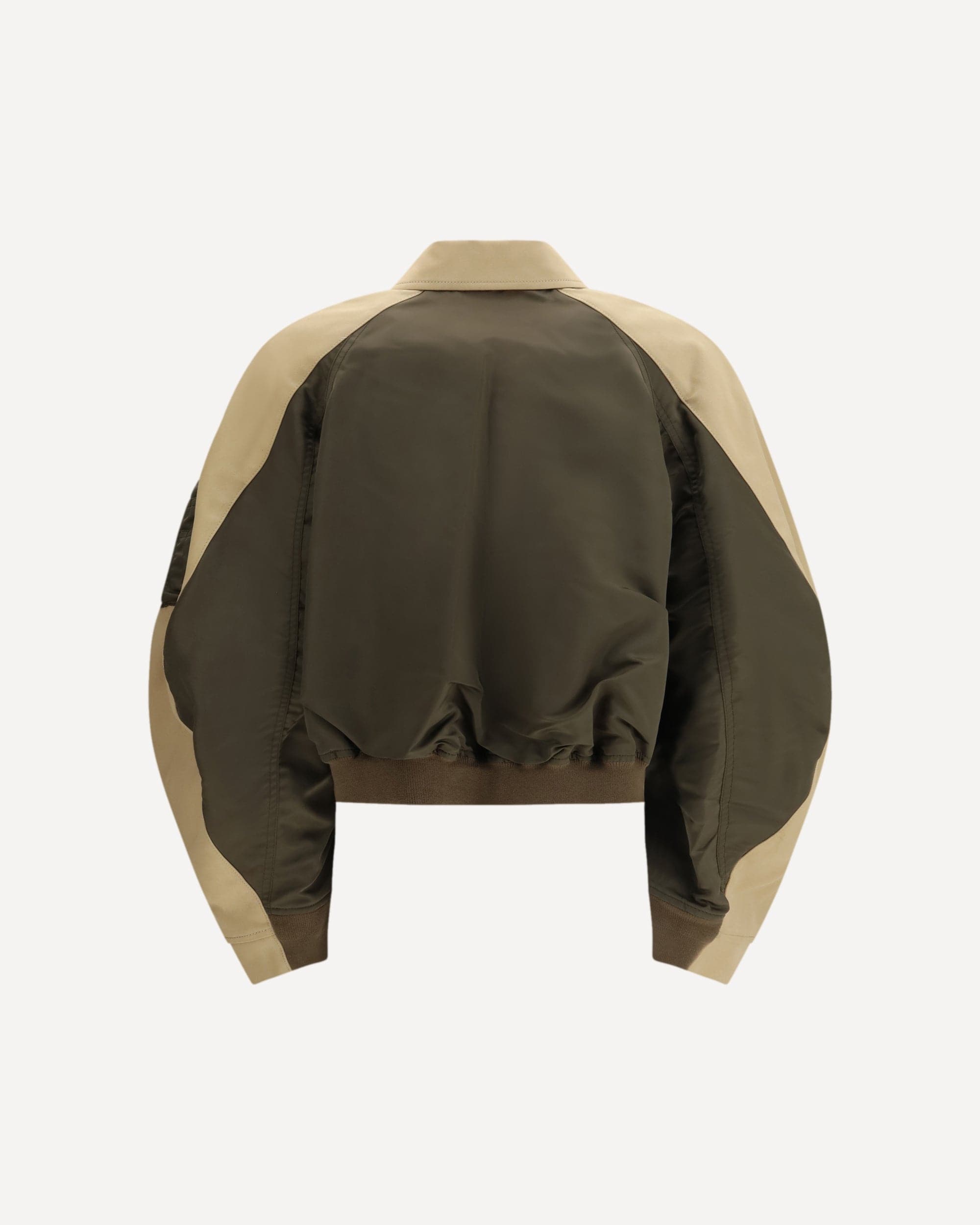 Sacai Cotton And Nylon Bomber Jacket