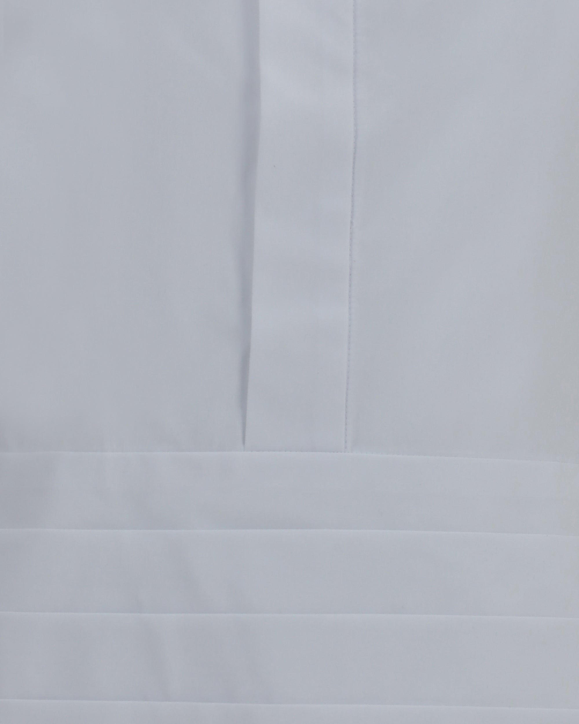 Sacai Hemd aus Baumwollpopeline mit Gürtel