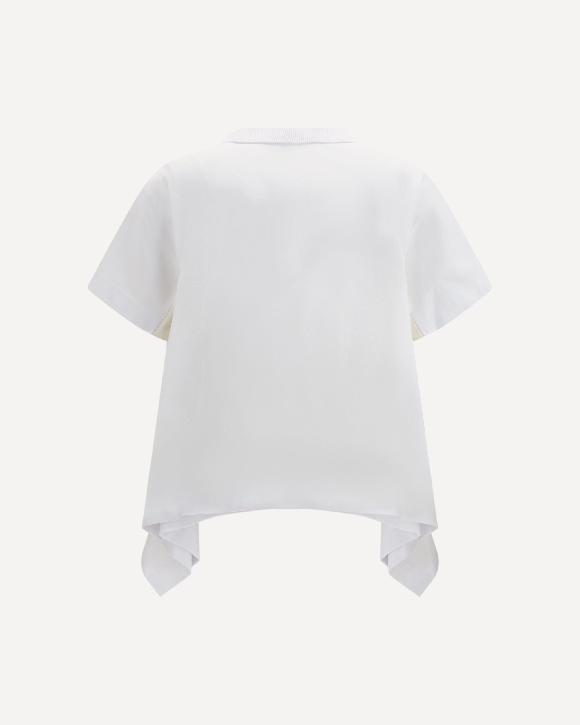 Sacai Light Weight Denim X Cotton Jersey T-Shirt
