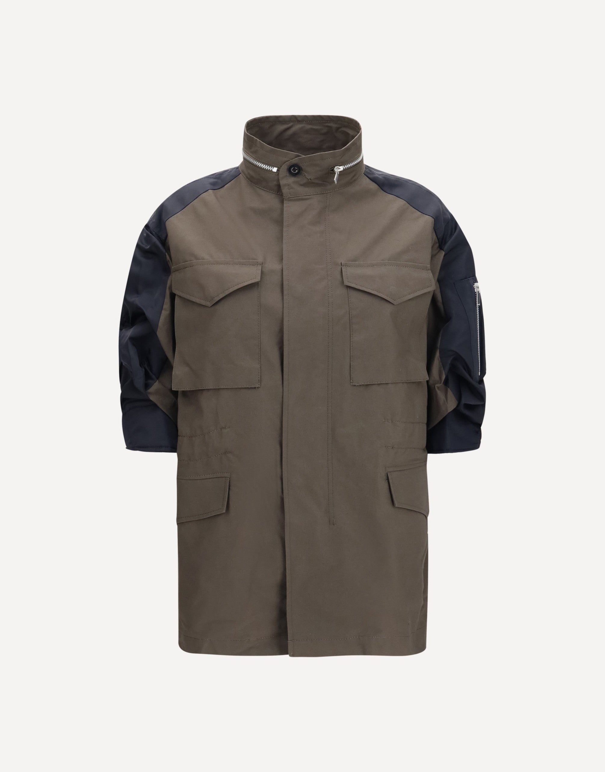 Sacai Jacke aus Nylon und Baumwolle