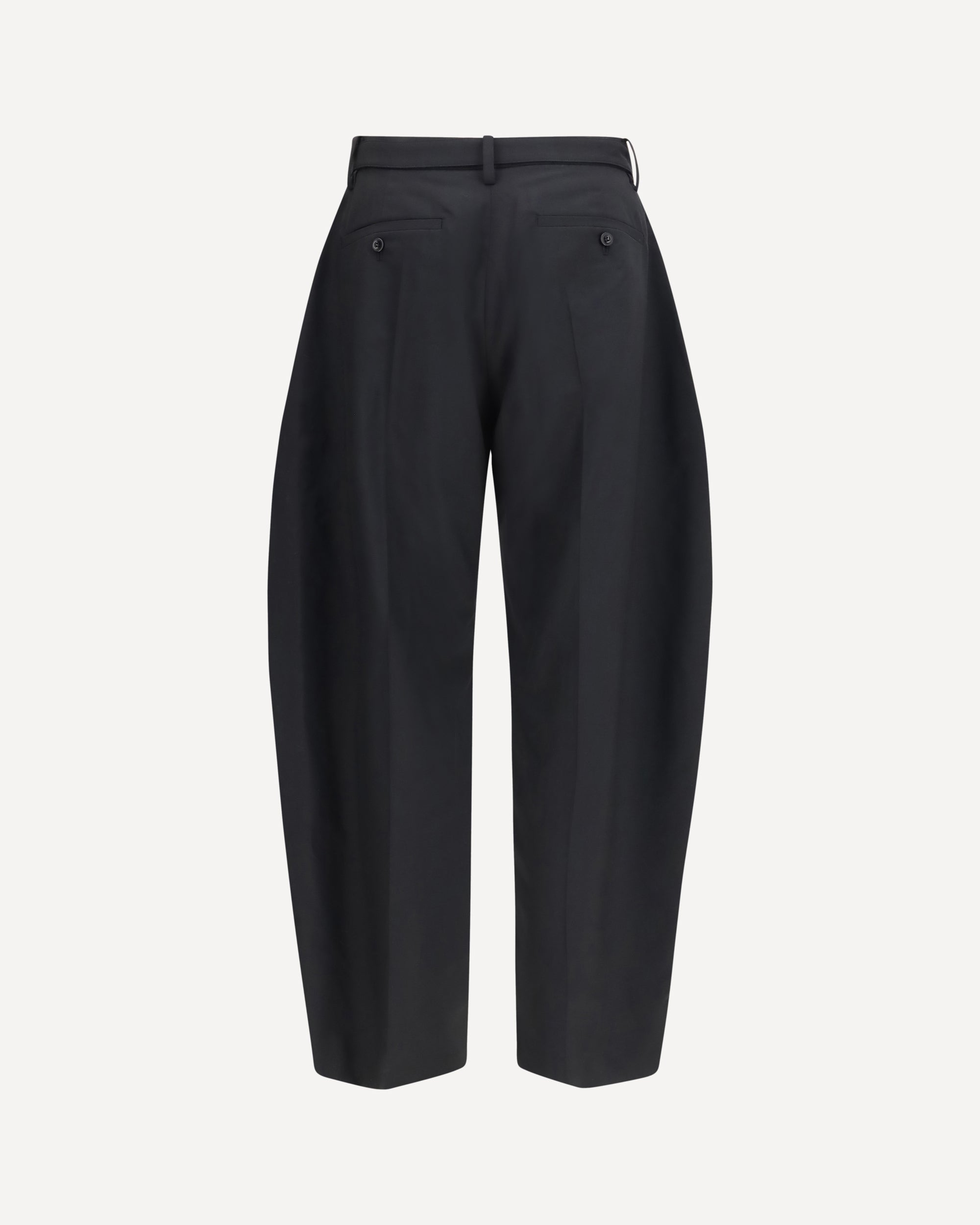 Sacai Wool Tailored Pants With Belt - alternate view