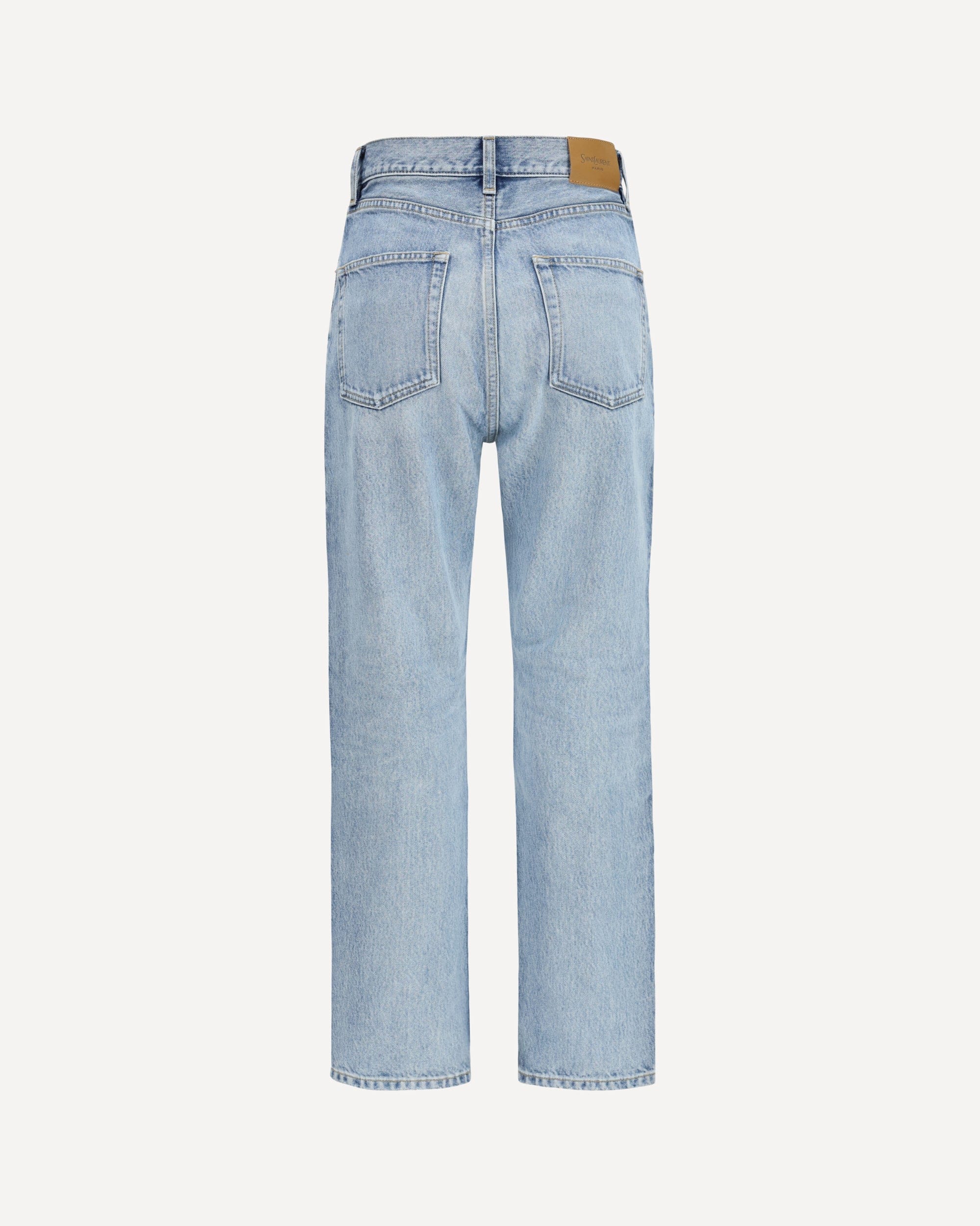Saint Laurent 90s South High-Waisted Cropped Jeans - alternate view