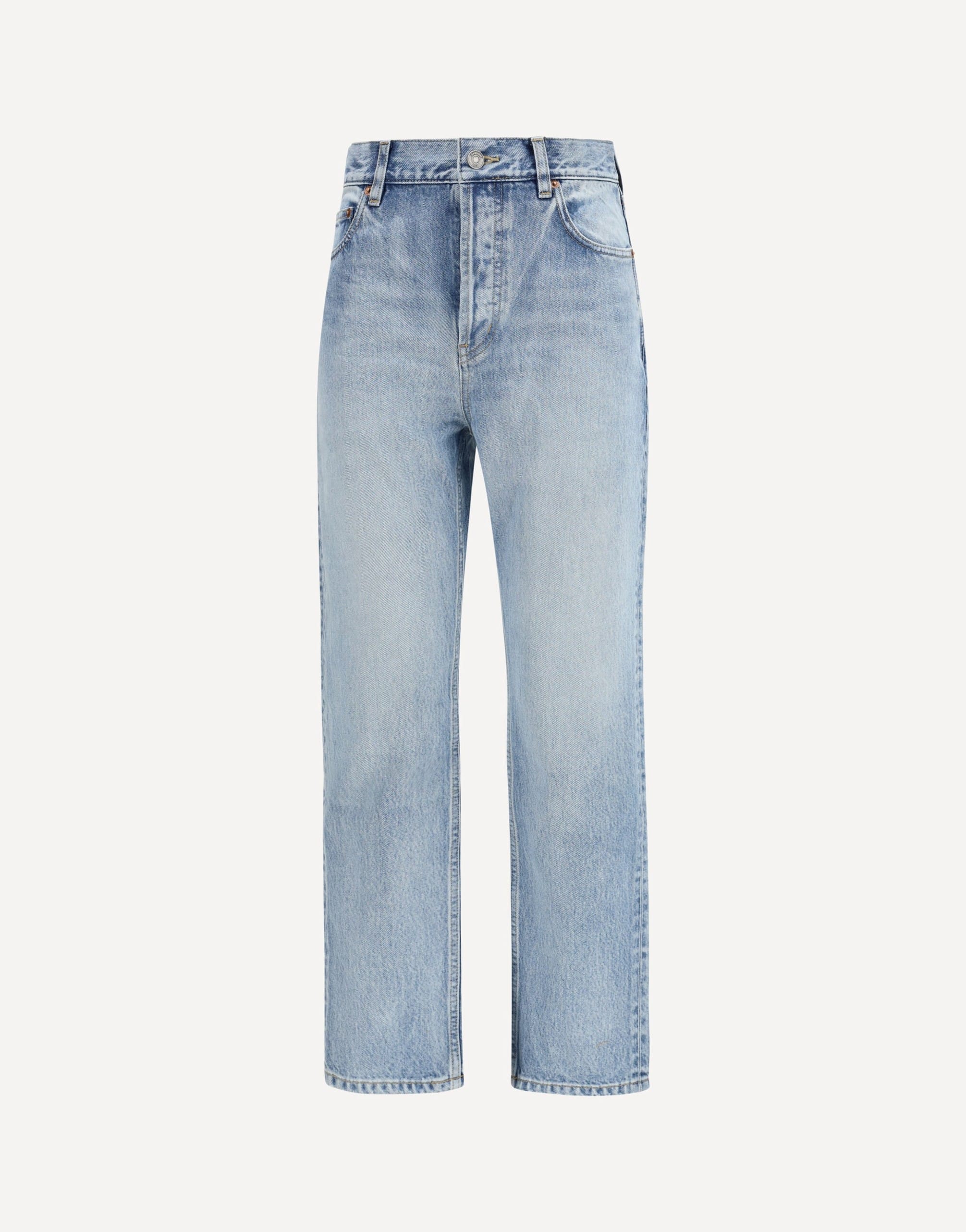Saint Laurent 90s South High-Waisted Cropped Jeans