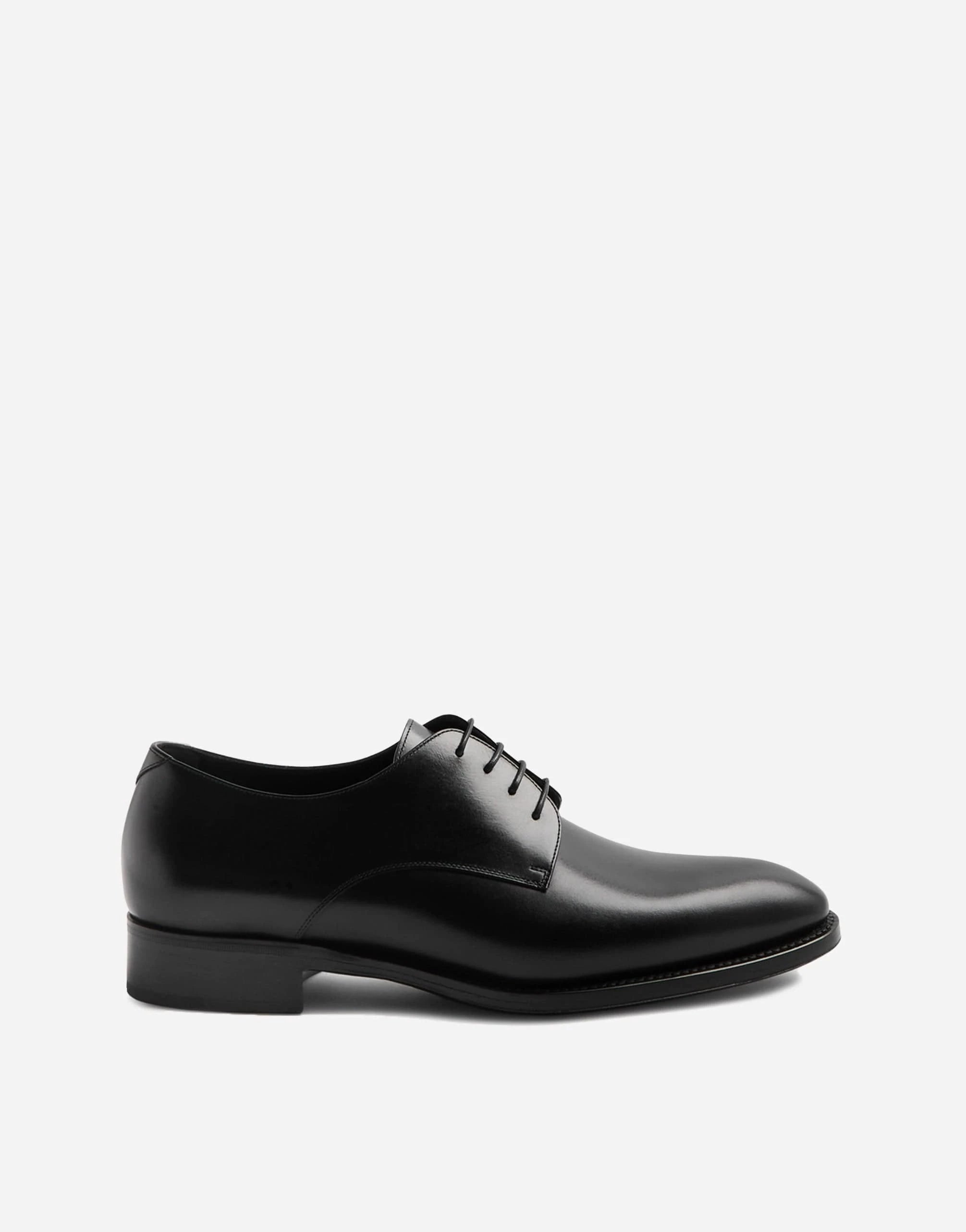 Saint Laurent Adrien Leather Derby Shoes