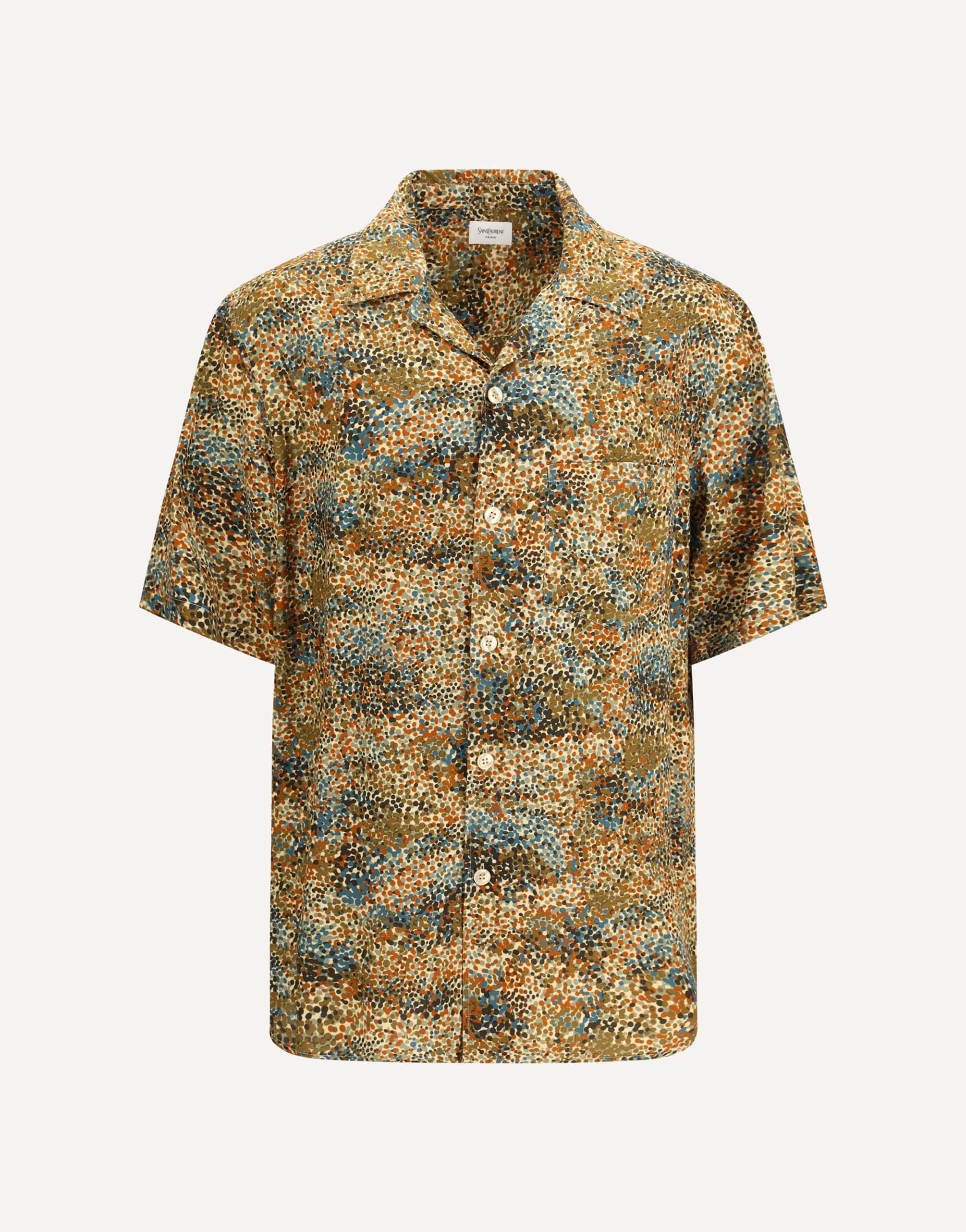 Saint Laurent All-Over Print Boxy Shirt