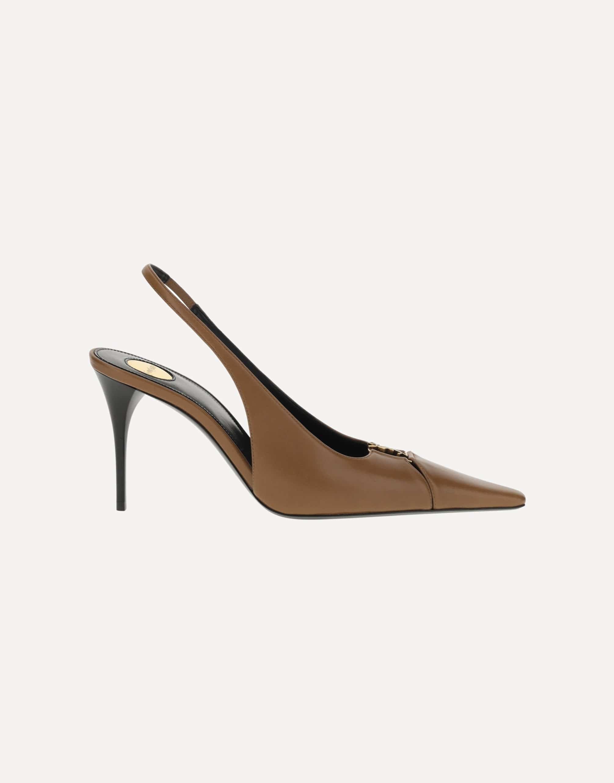 Saint Laurent Babylone Leather Pumps