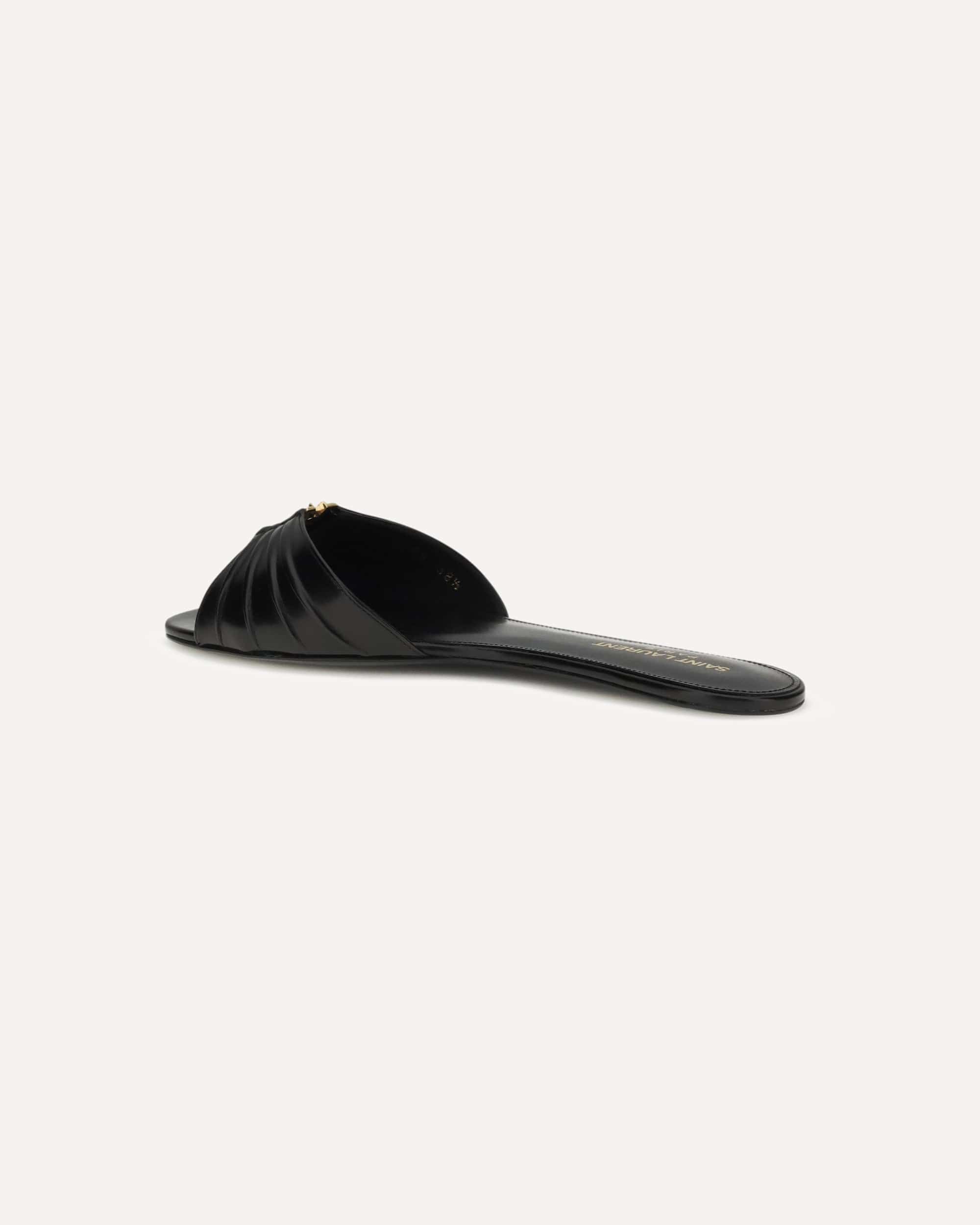 Saint Laurent Babylone Leather Sandals