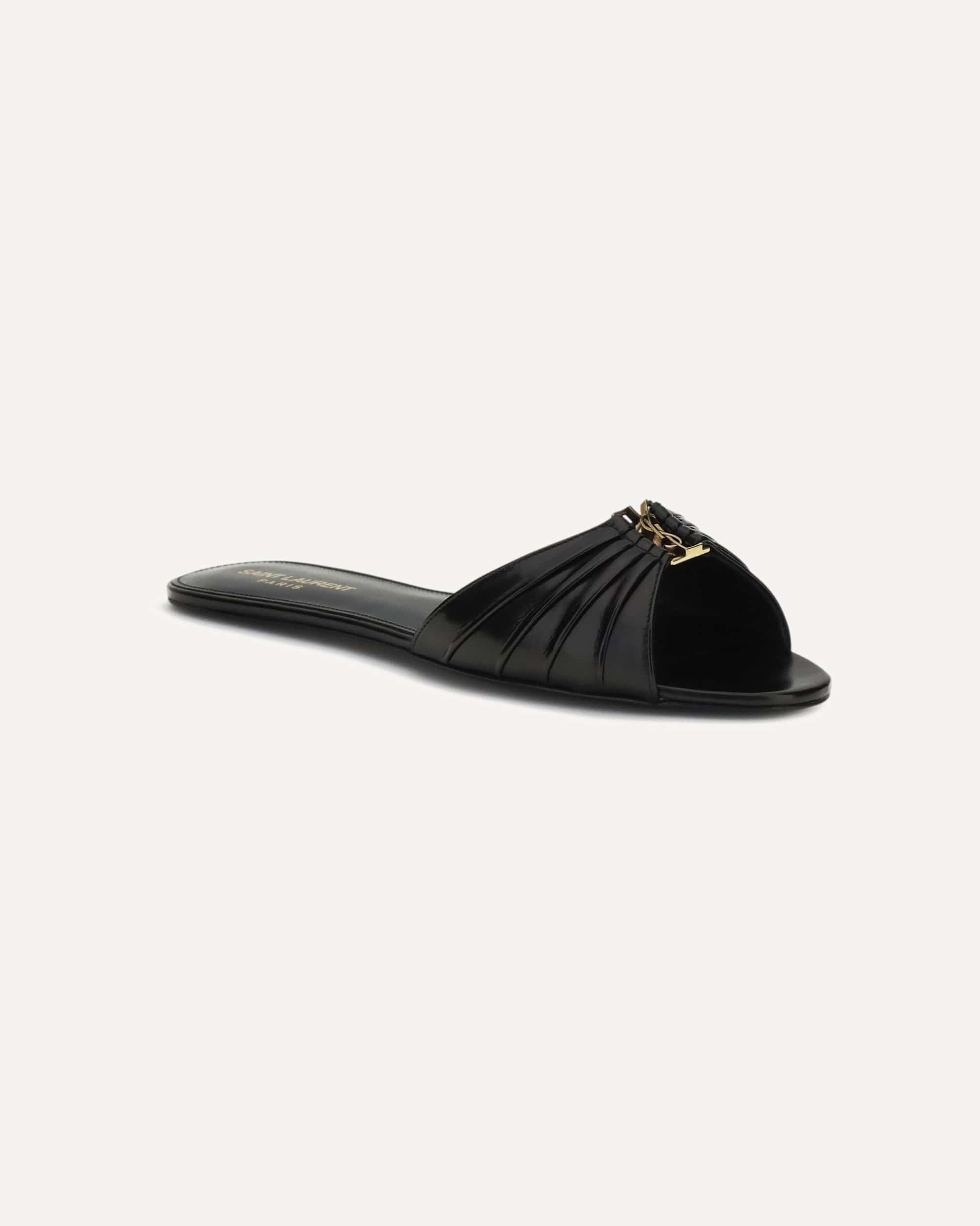 Saint Laurent Babylone Leder-Sandalen - alternate view