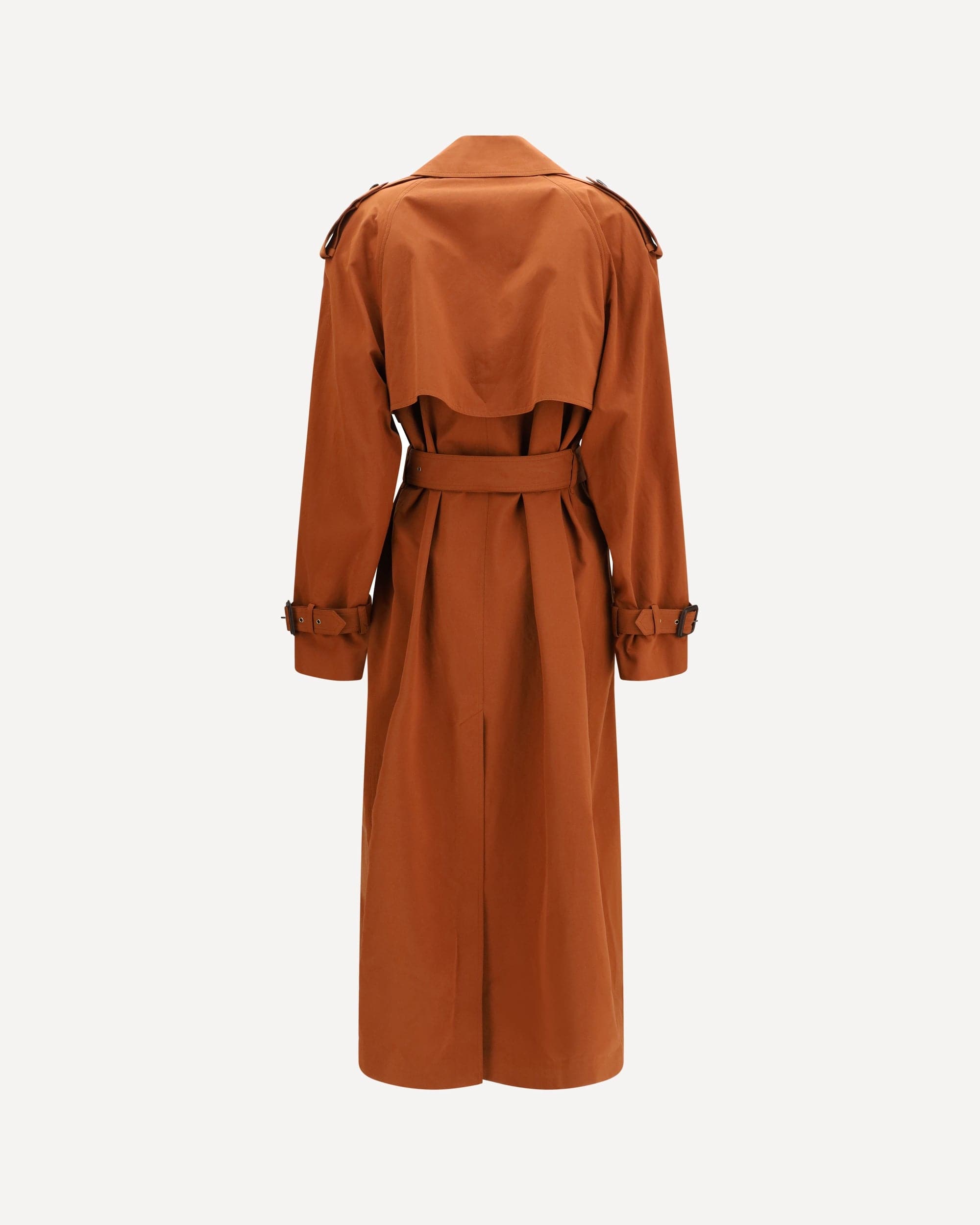 Saint Laurent Belted Double-Breasted Coat - alternate view