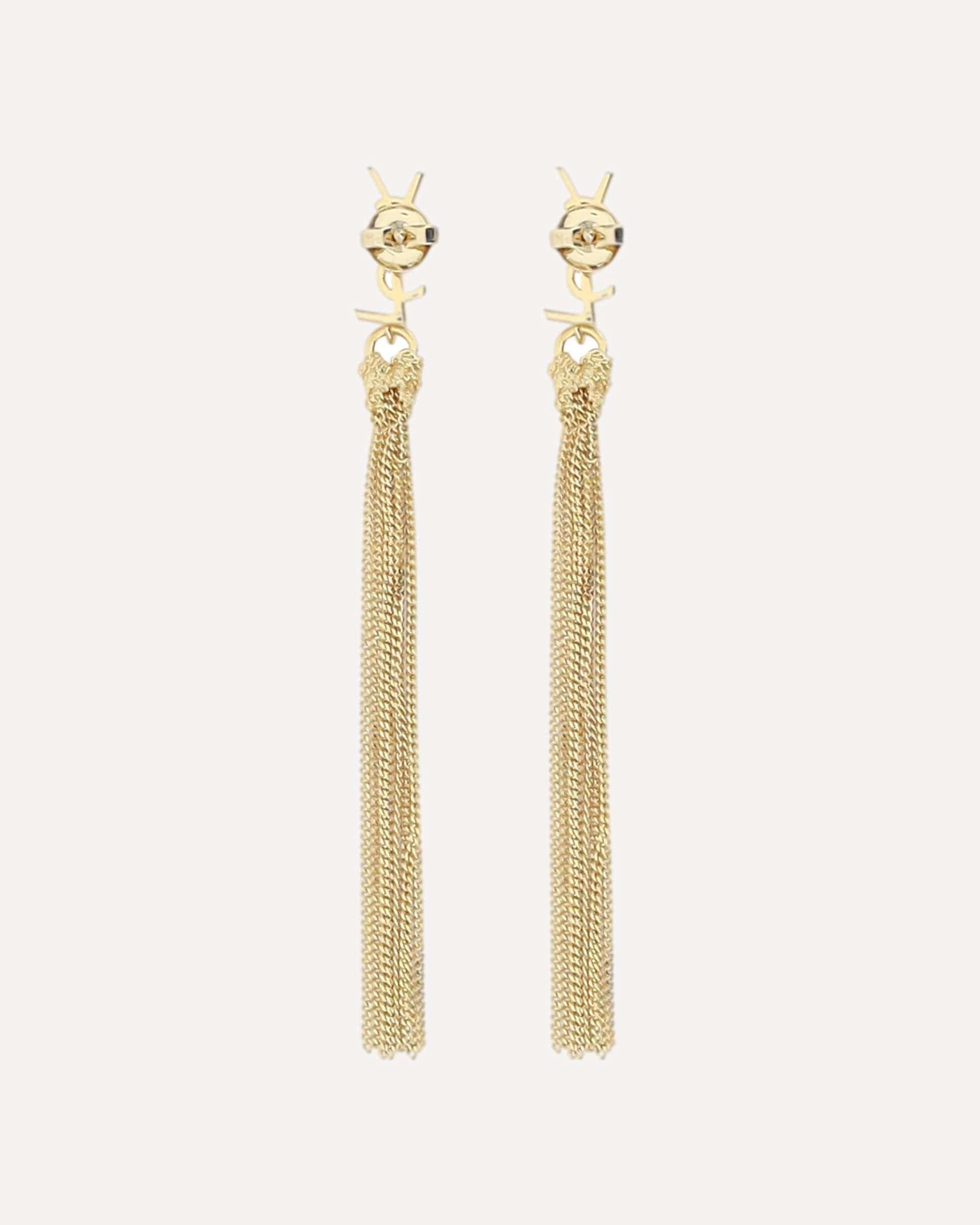 Saint Laurent أقراط Saint Laurent بو بومبون - alternate view