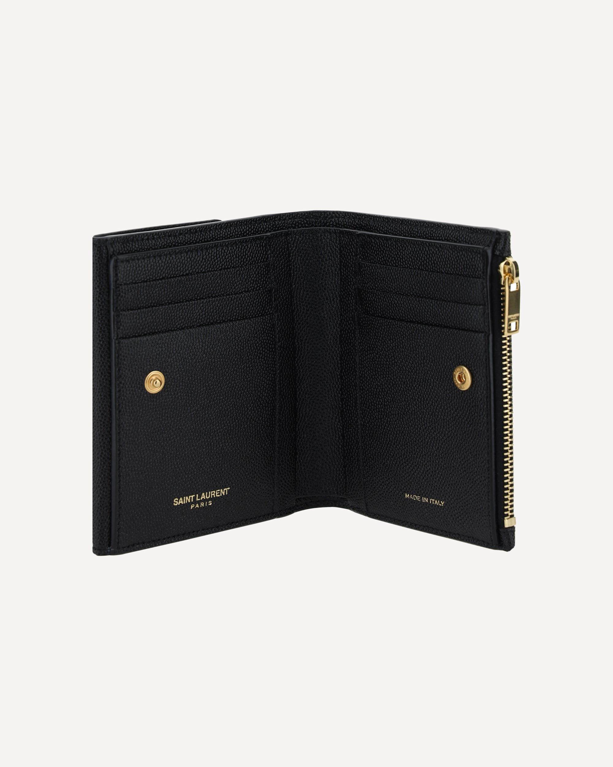 محفظة من جلد العجل من Saint Laurent
