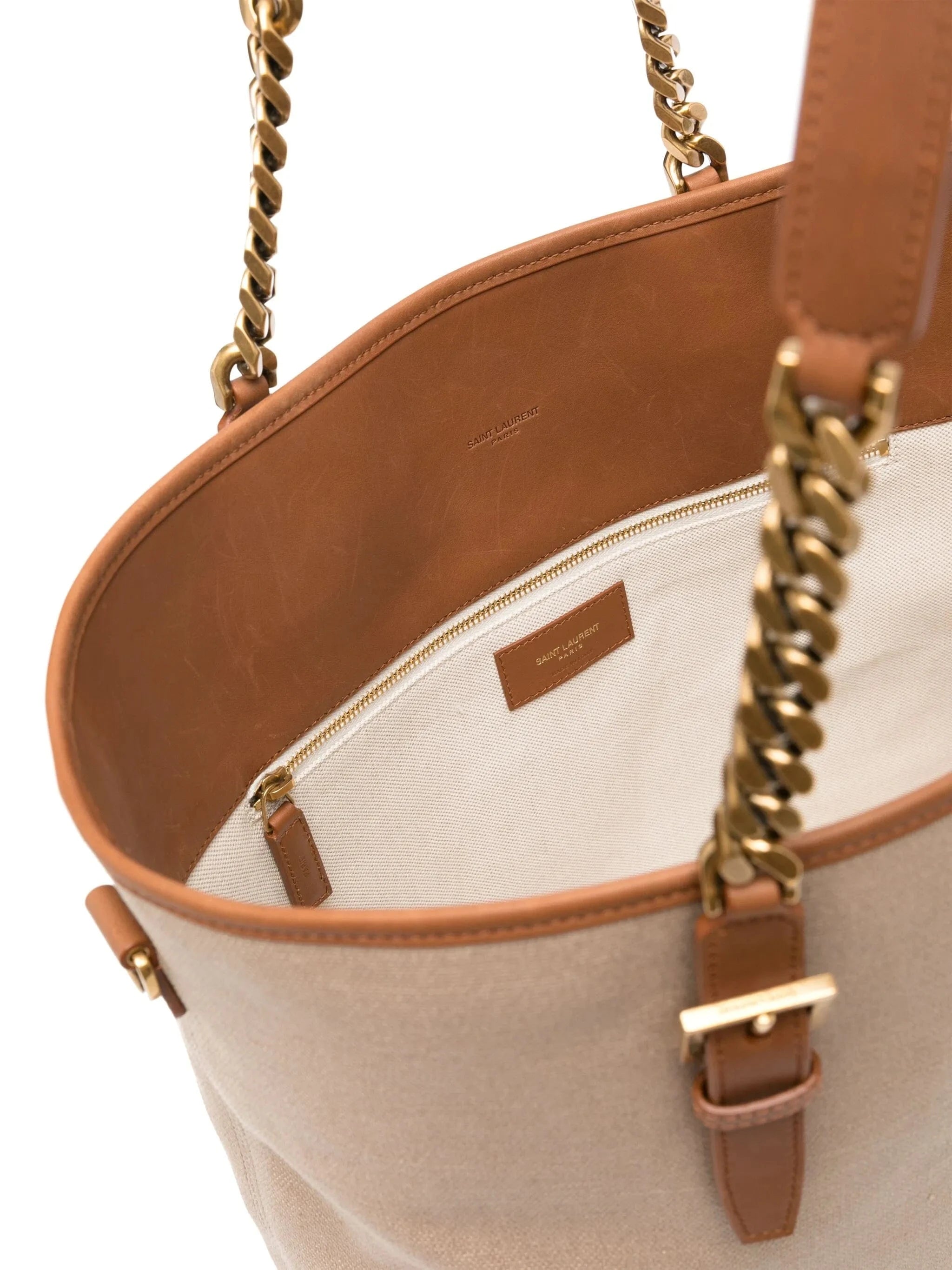 Saint Laurent Canvas Tote Bag