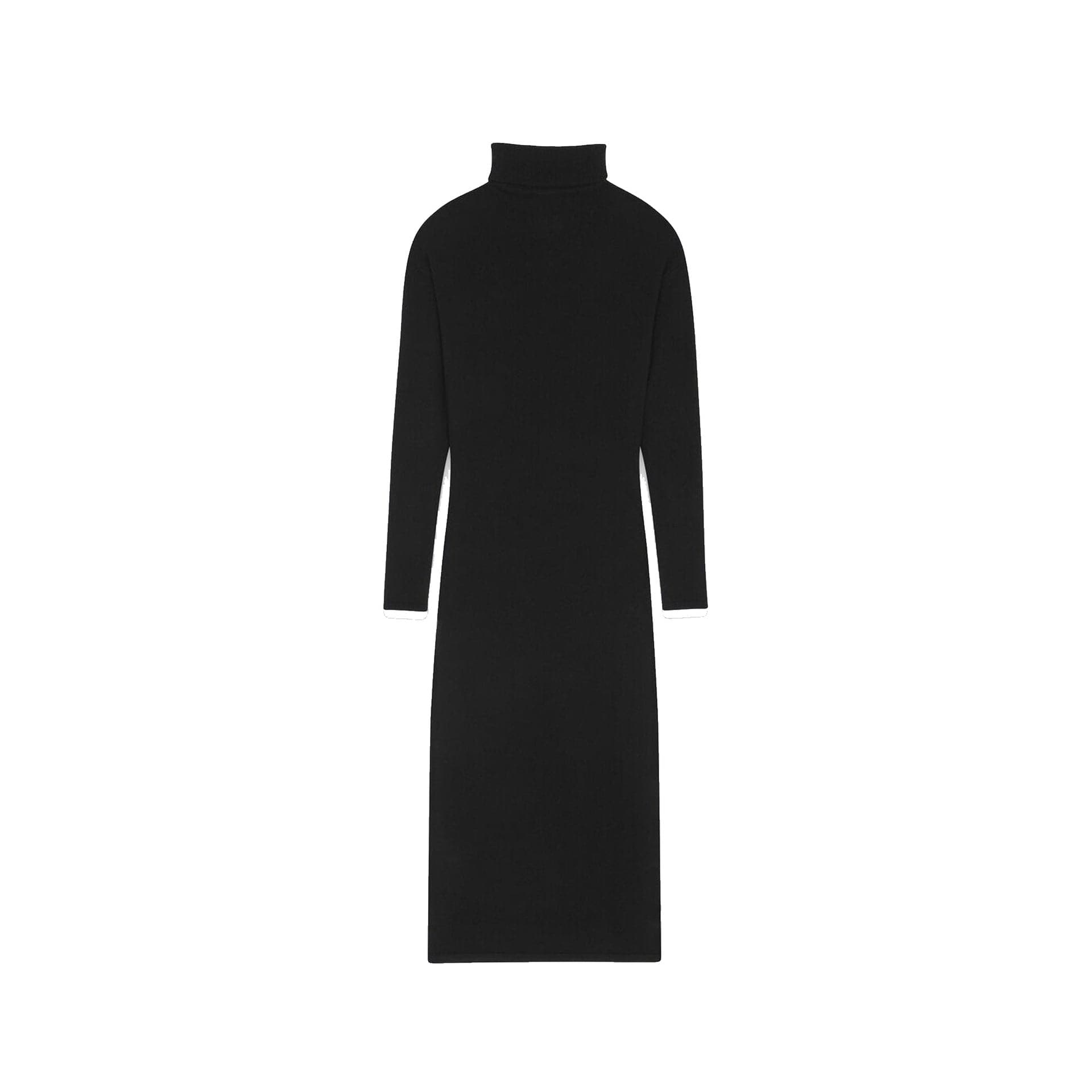 Saint Laurent Cashmere Maxi Dress With Side Vent - alternate view