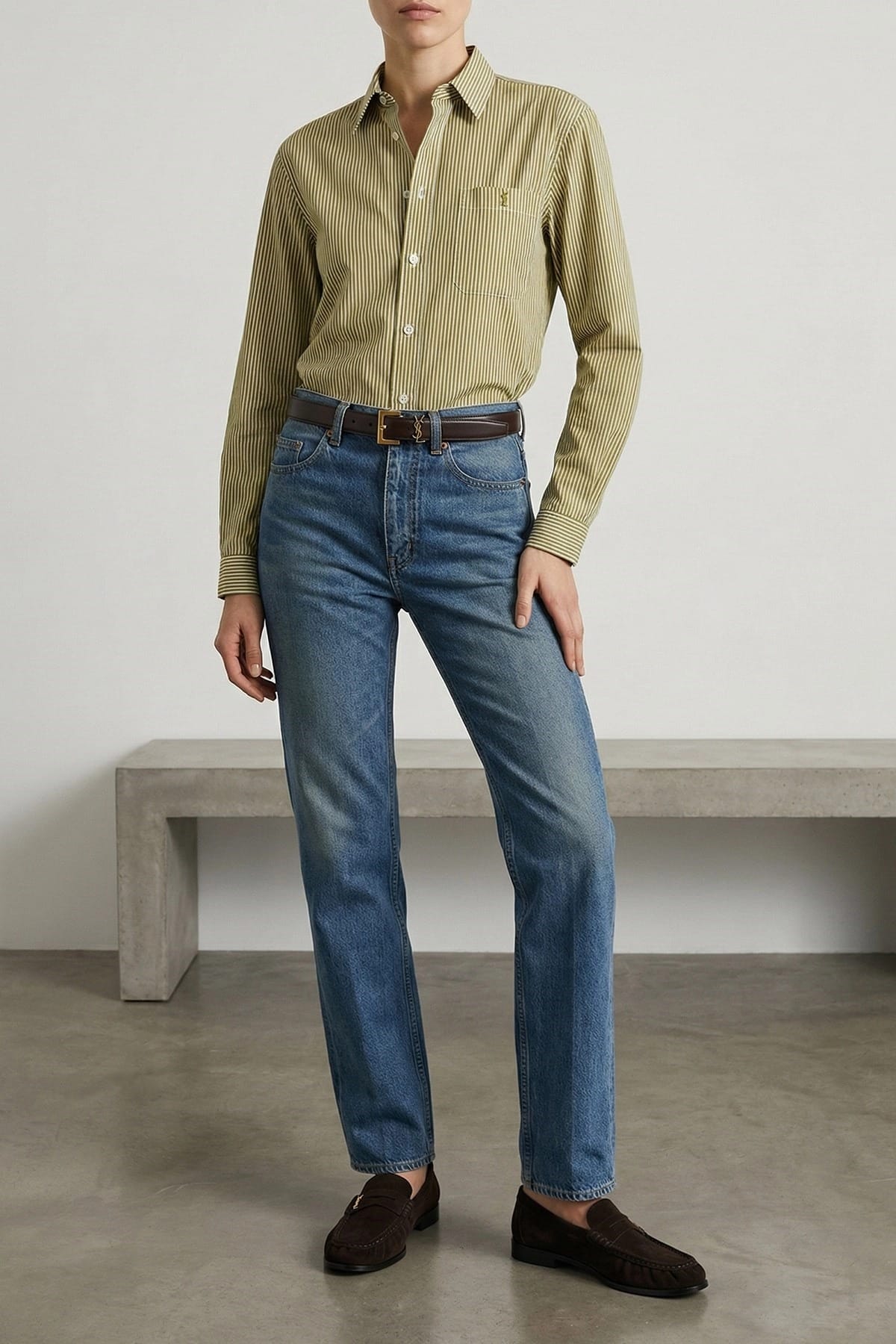 Saint Laurent Saint Laurent Cassandre Belt