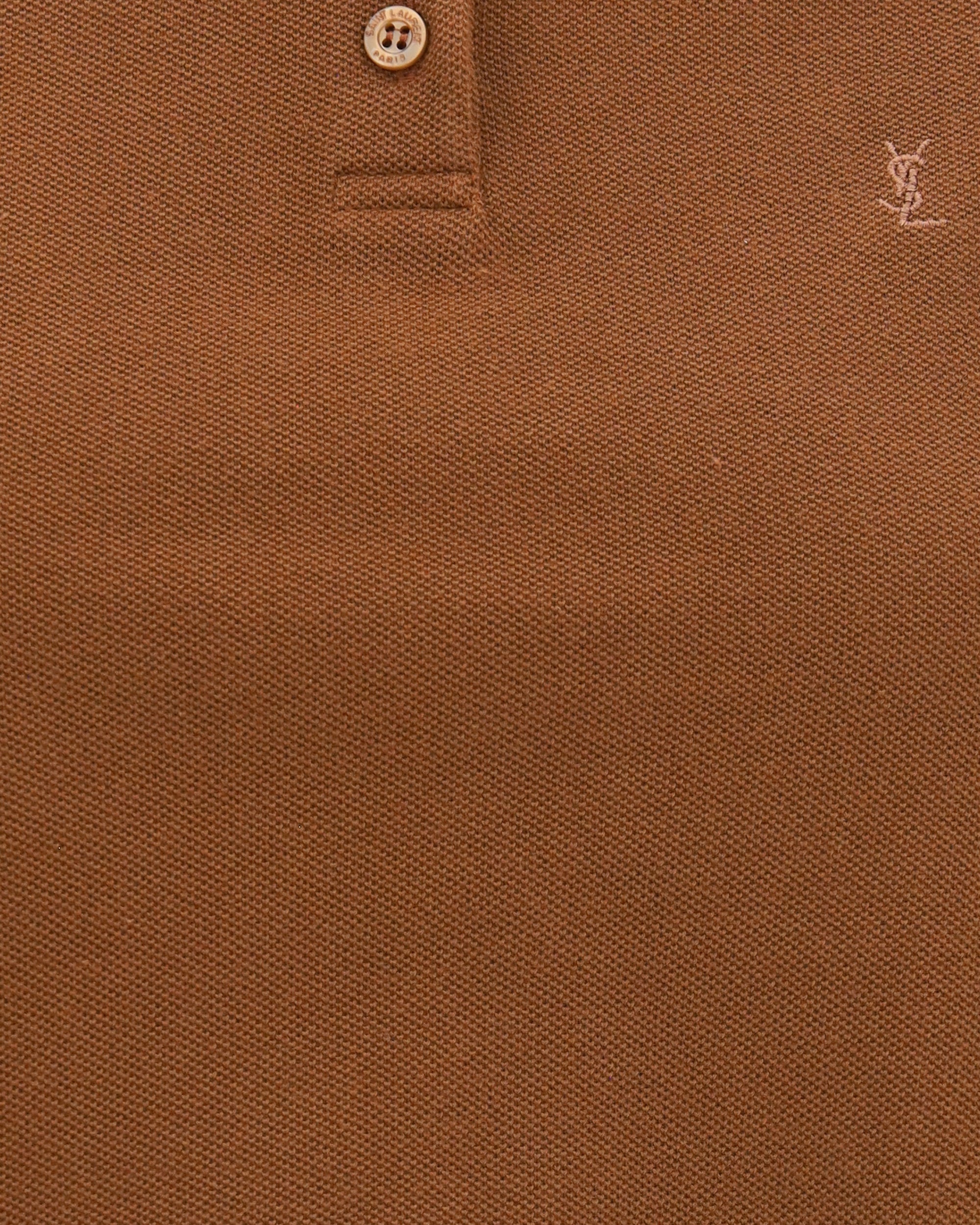 قميص بولو بيكيه قطني Saint Laurent Cassandre
