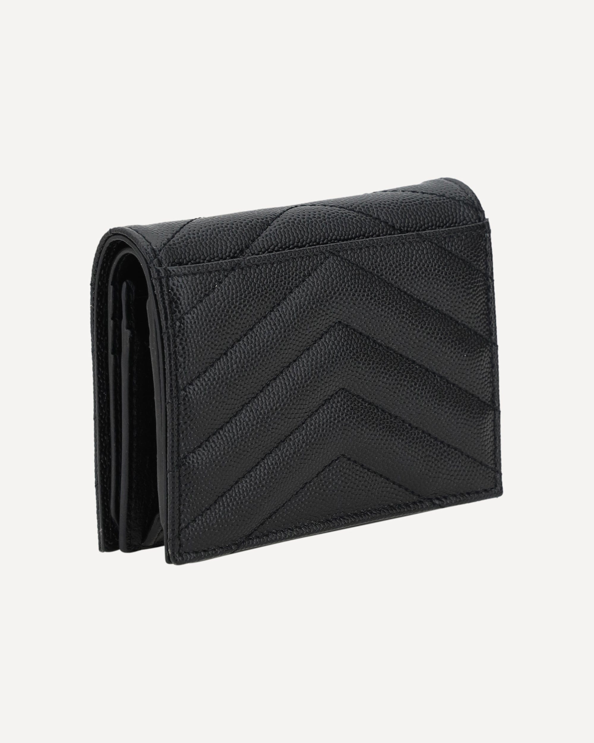 Saint Laurent Cassandre Matelassé Card Holder