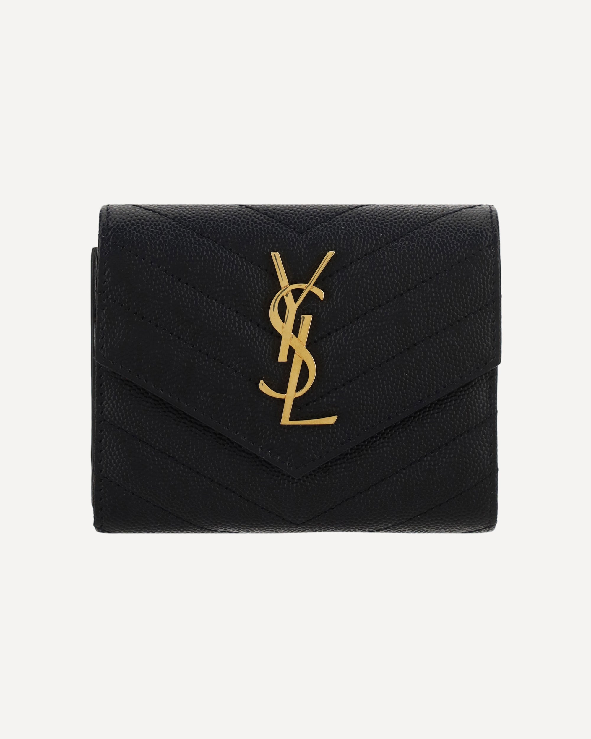 Saint Laurent Cassandre Matelassé Wallet