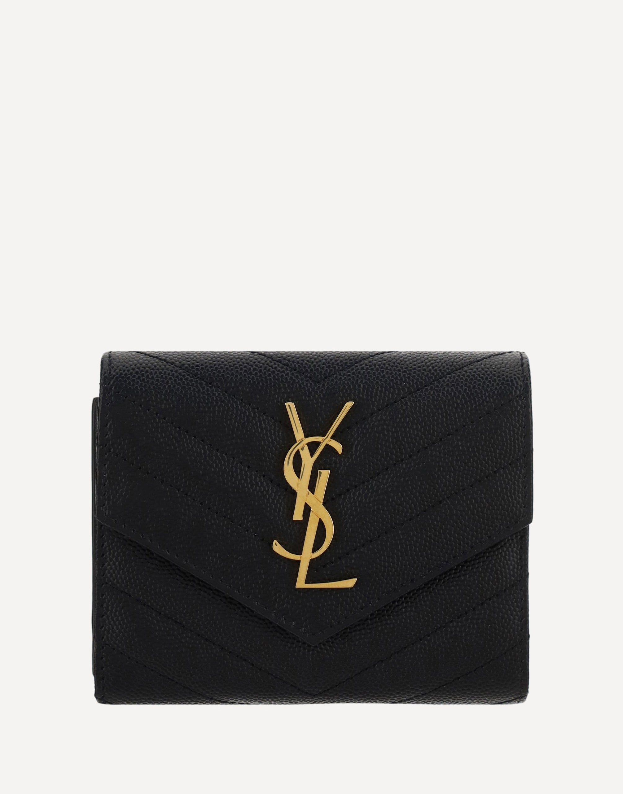 Saint Laurent Cassandre Matelassé Wallet