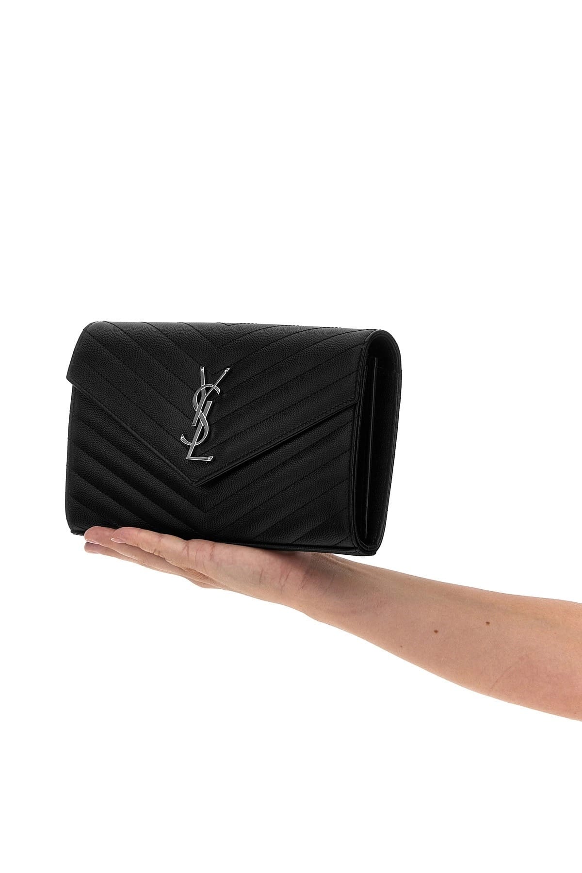 Saint Laurent Saint Laurent Cassandre Quilted Clutch