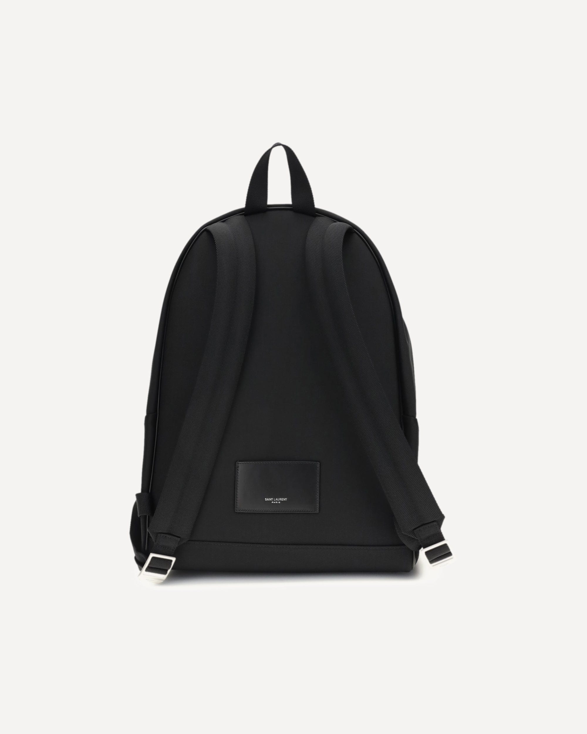 Saint Laurent City Backpack In Leather And Nylon